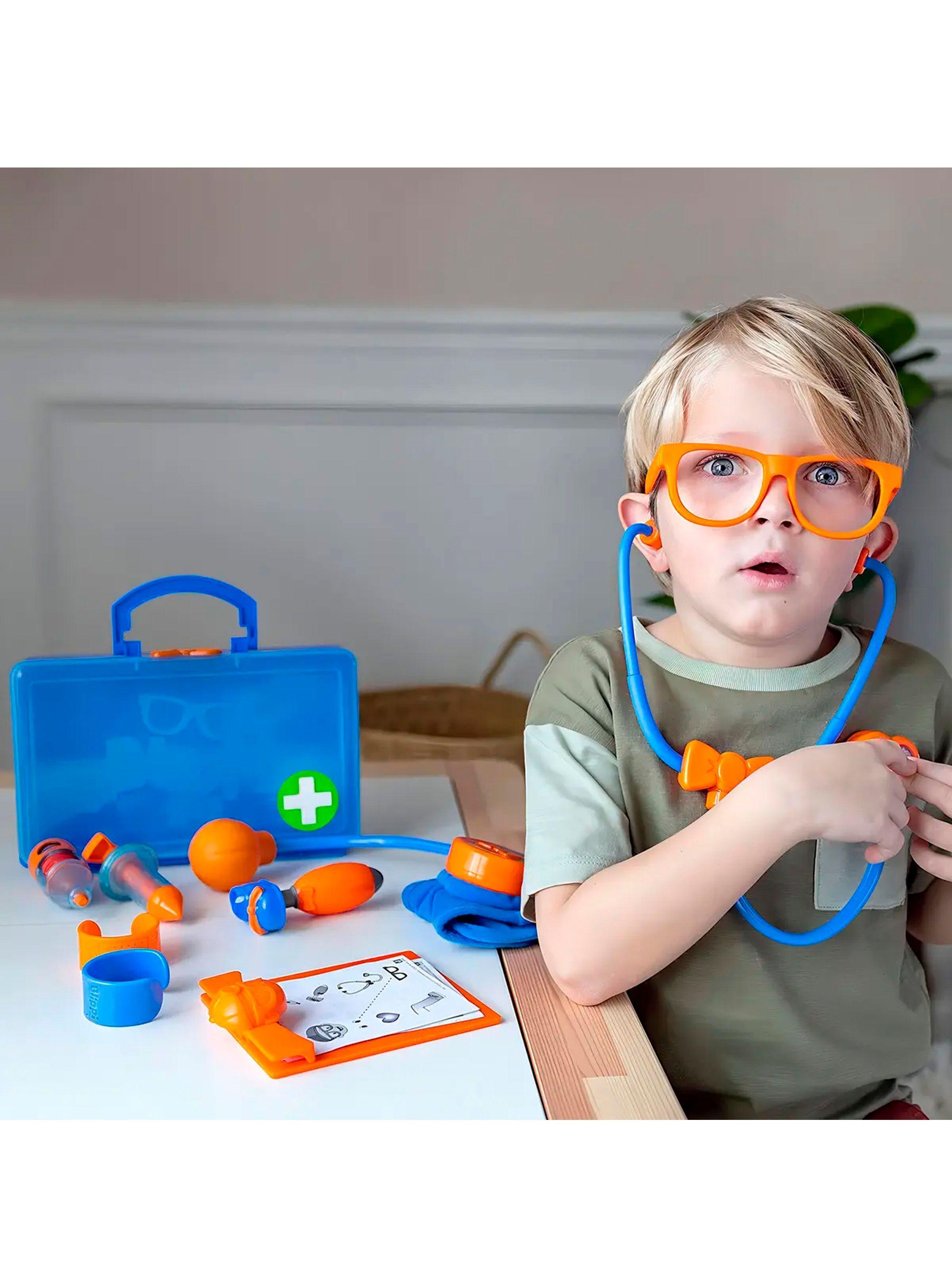 Set Juguete Doctor Medicina Blippi Accesorios niños 3+-5