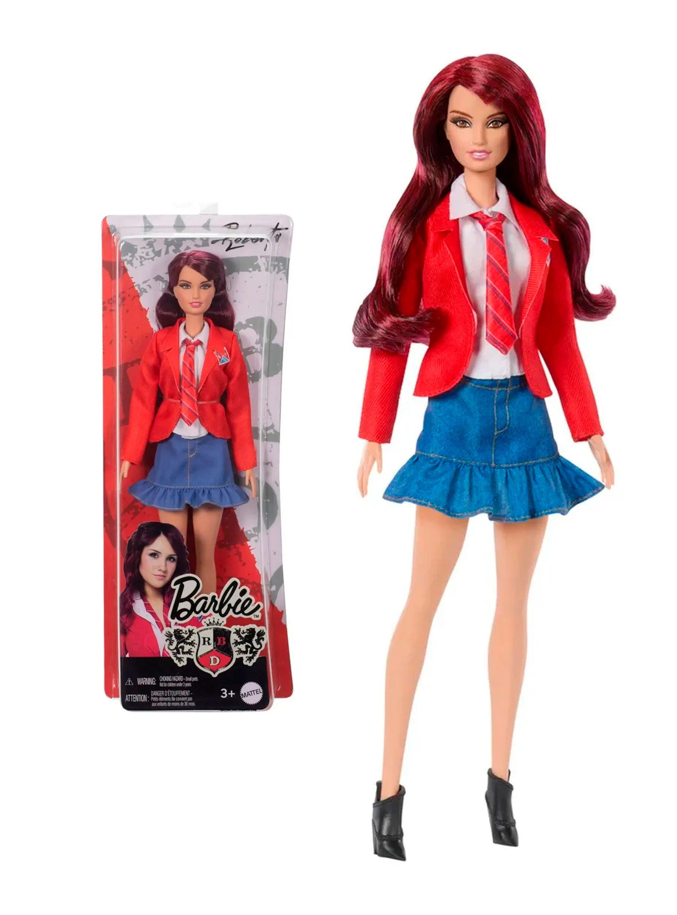 Kit Con 3 Muñecas Barbie De Banda Rebelde Mia Lupita Roberta-3