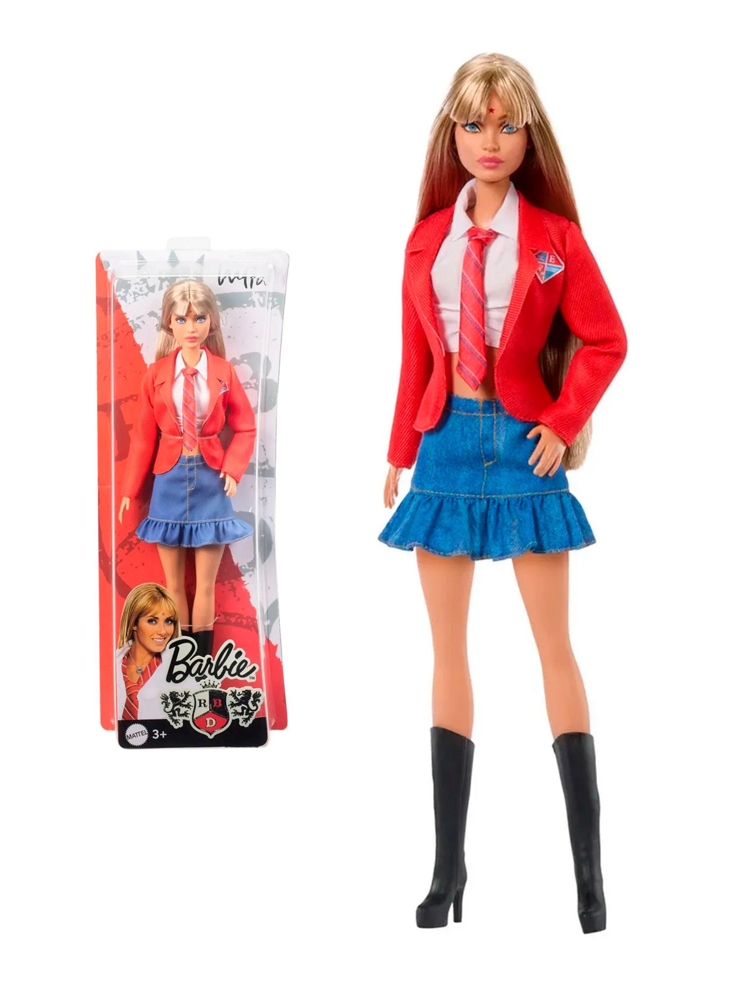 Kit Con 3 Muñecas Barbie De Banda Rebelde Mia Lupita Roberta-1
