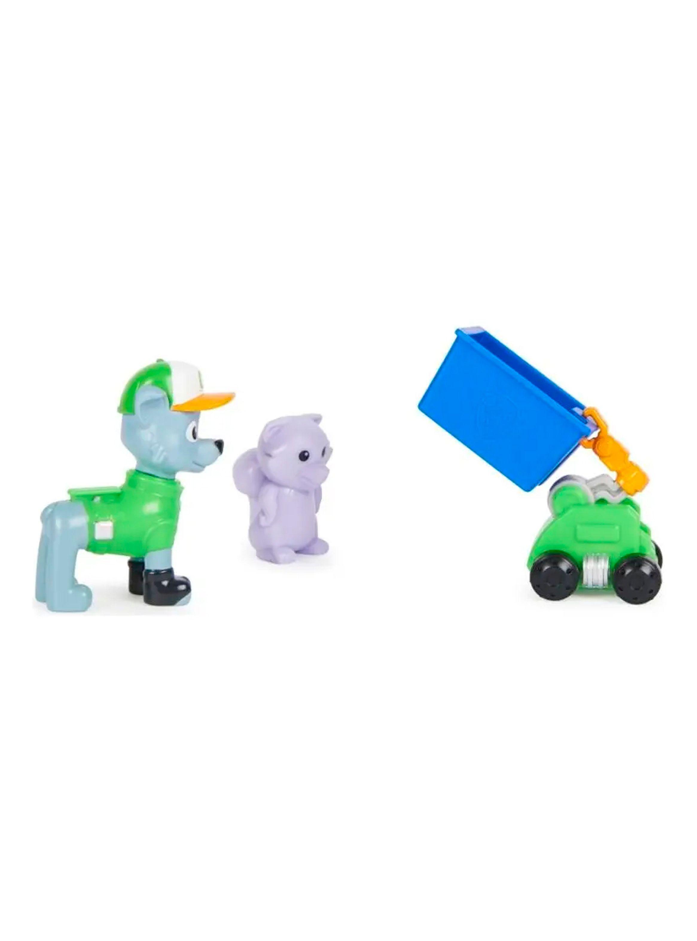 Figuras Paw Patrol Big Truck Pups Rocky Hero Pup-2