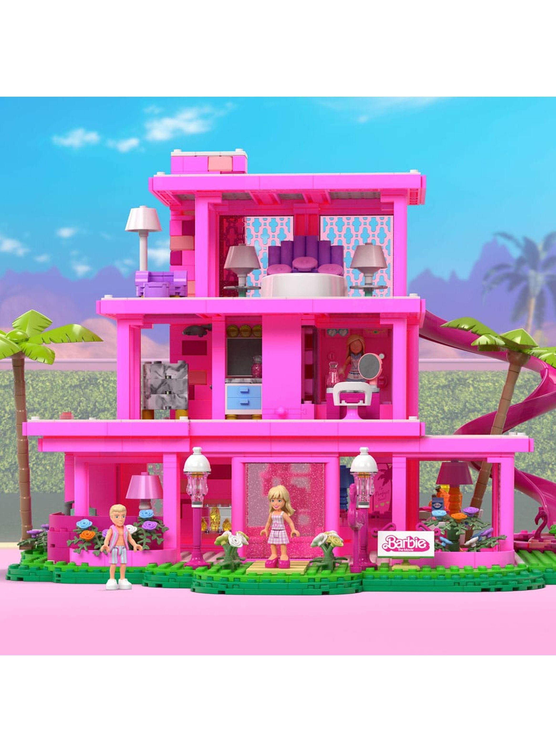 Bloques de Construcción Barbie La Película Casa De Los Sueños Para Construir de Mega Bloks-3