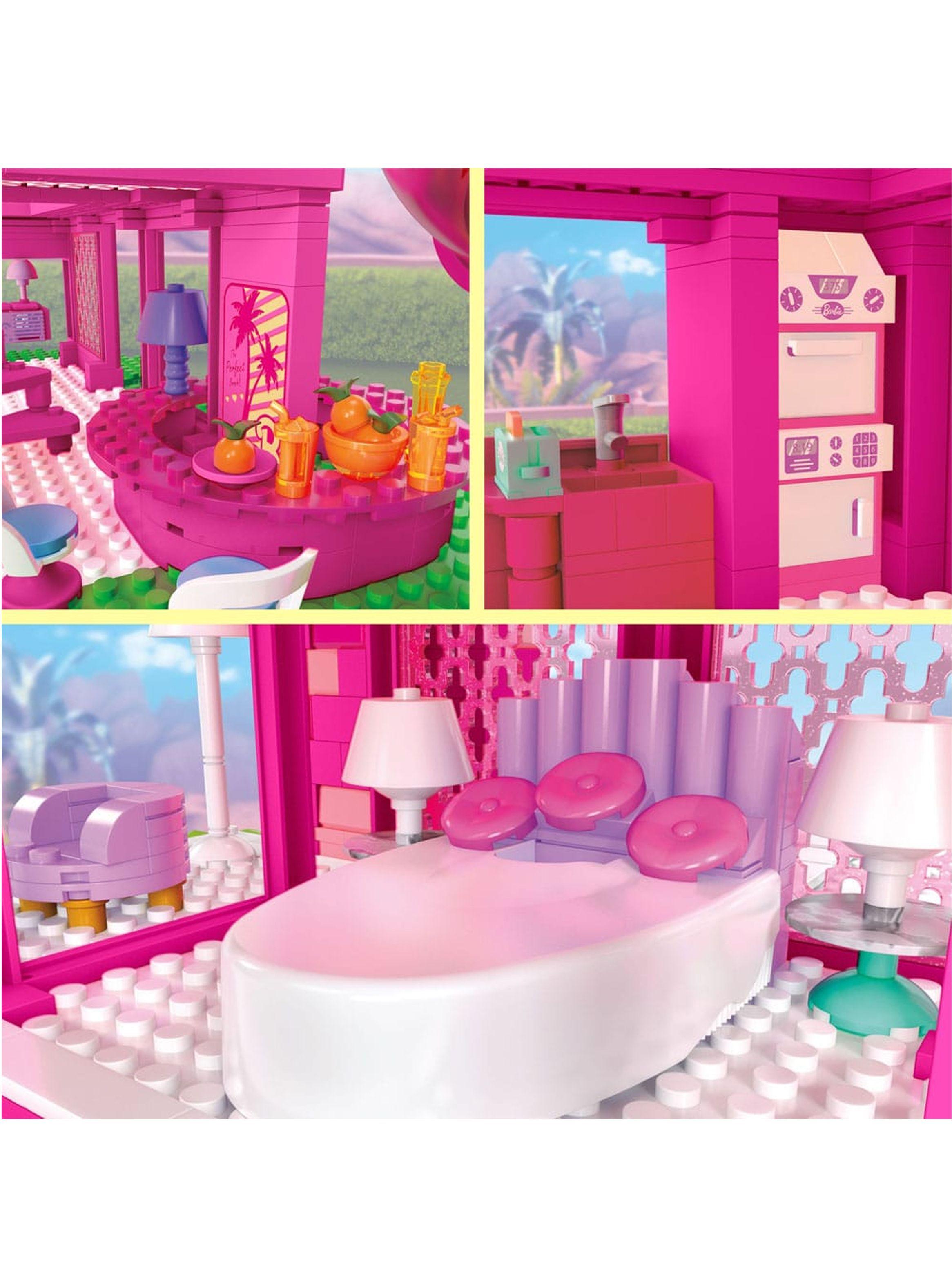 Bloques de Construcción Barbie La Película Casa De Los Sueños Para Construir de Mega Bloks-4