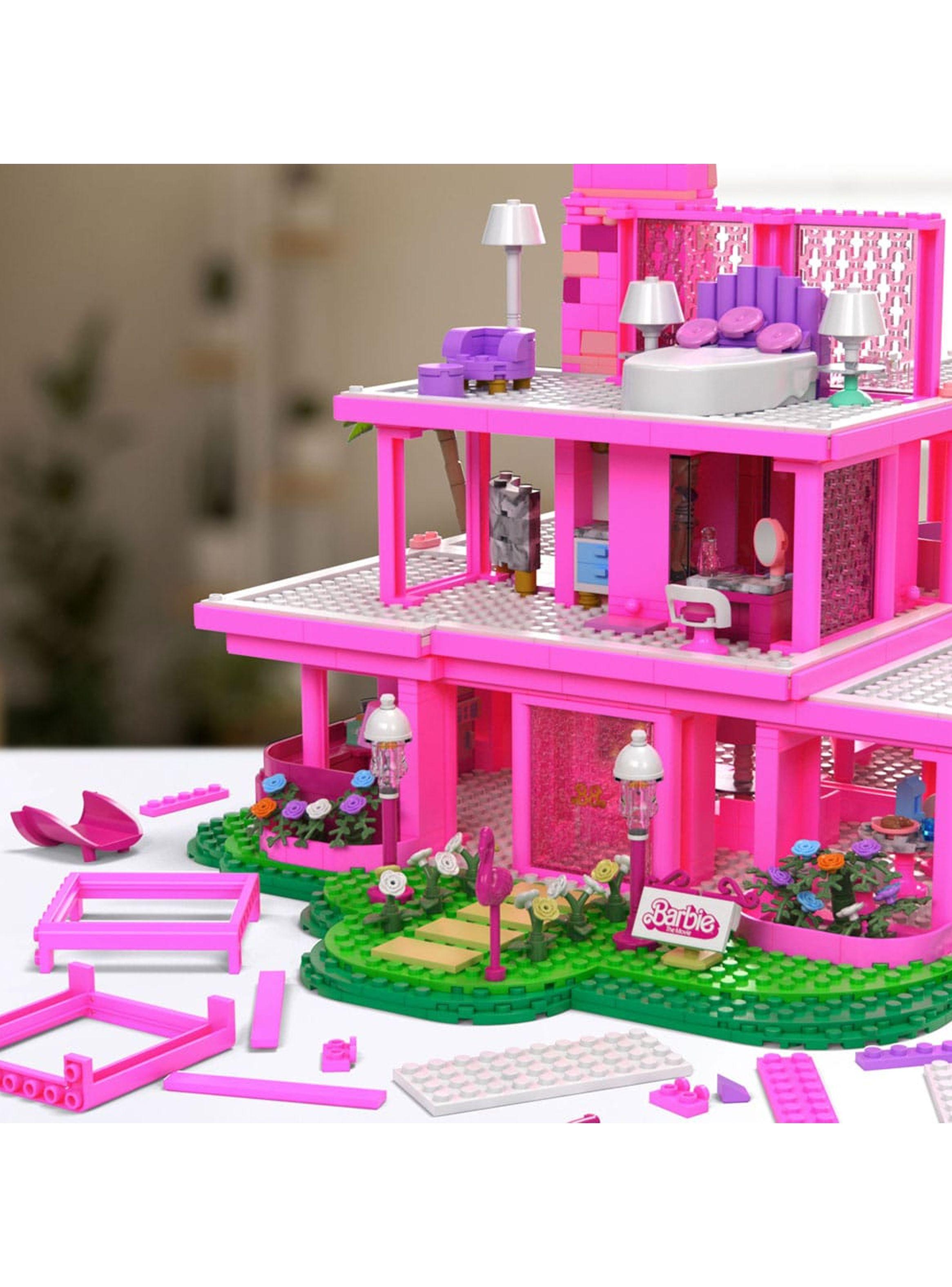 Bloques de Construcción Barbie La Película Casa De Los Sueños Para Construir de Mega Bloks-5