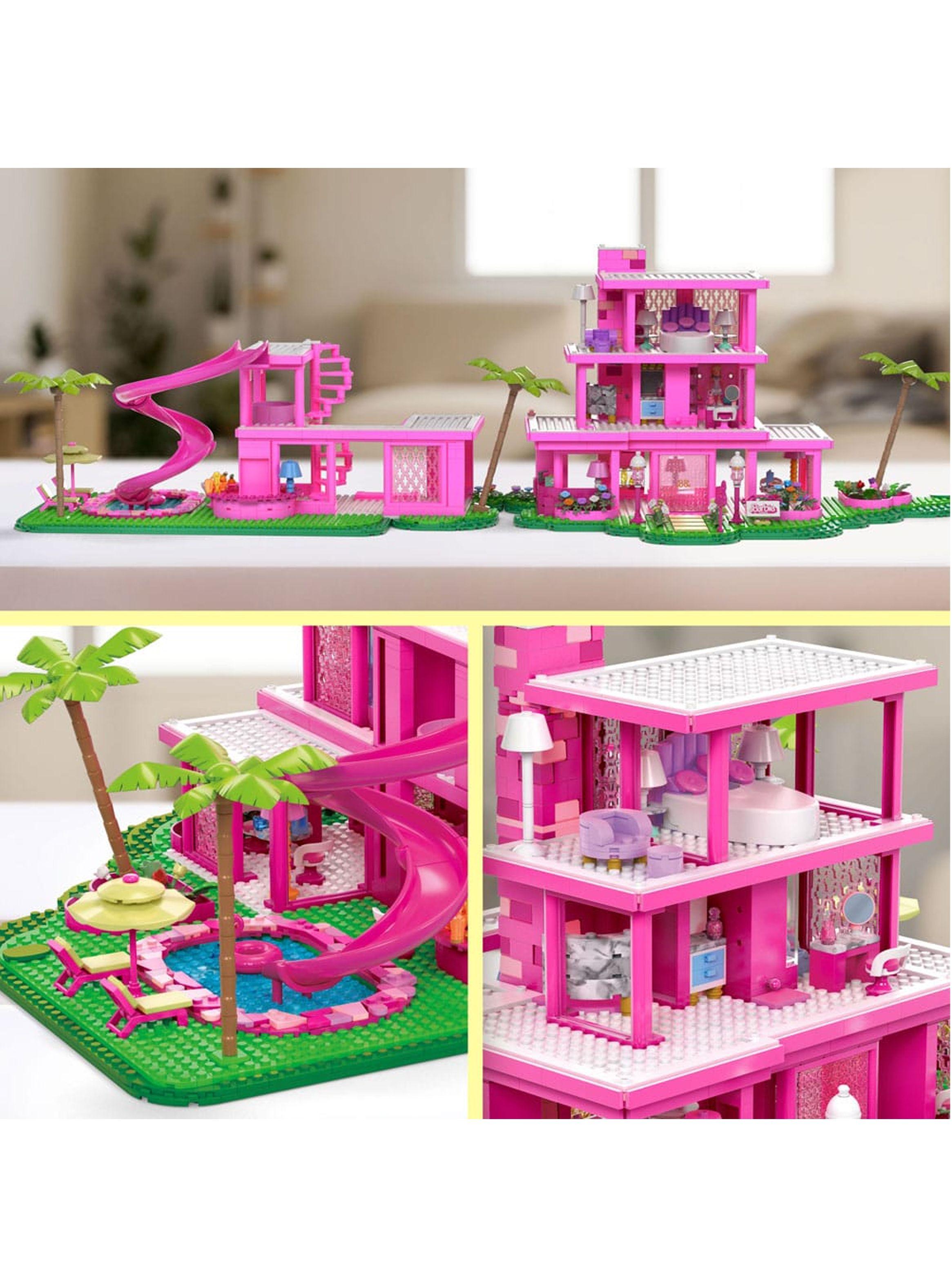 Bloques de Construcción Barbie La Película Casa De Los Sueños Para Construir de Mega Bloks-6