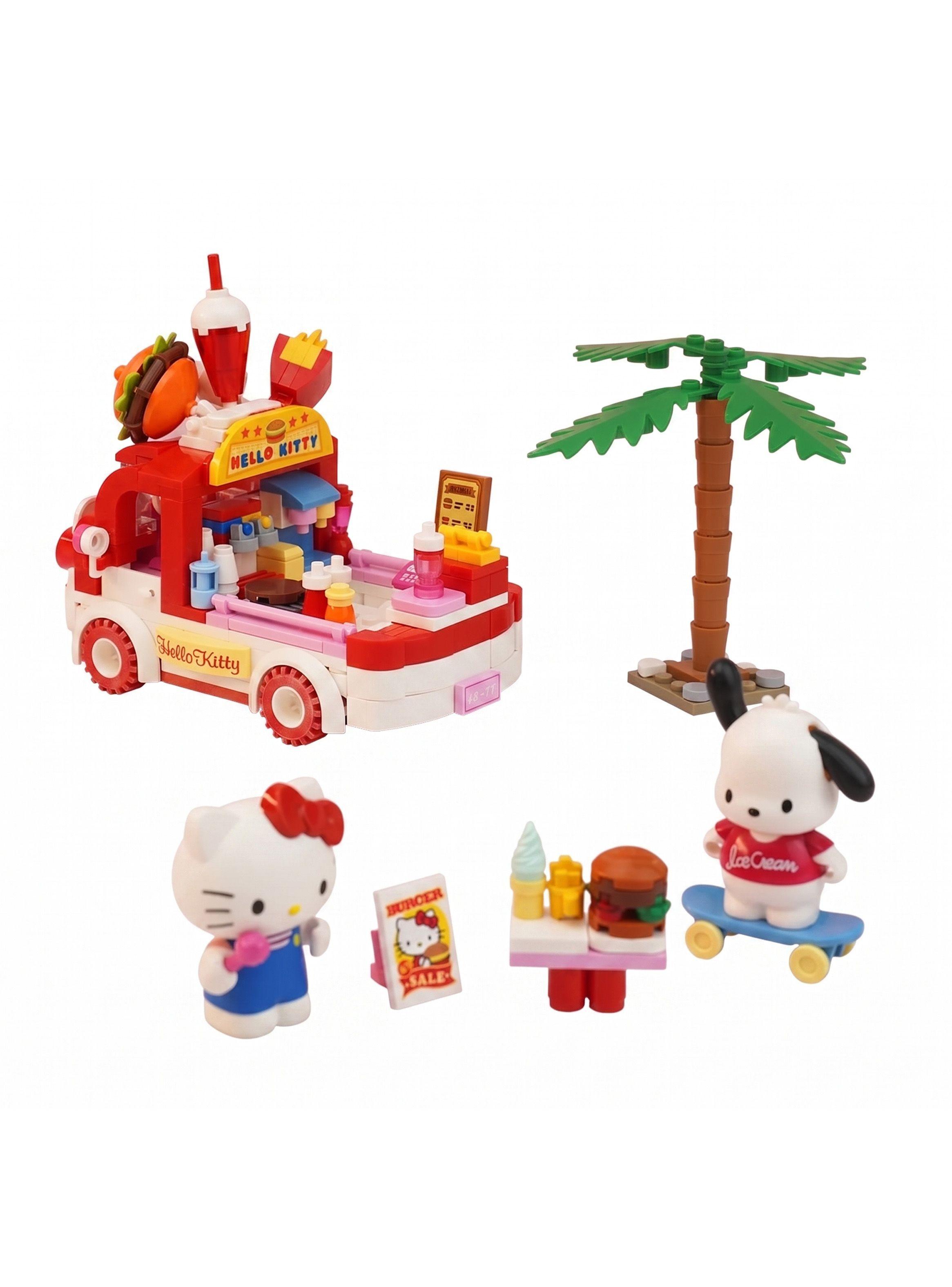 Food Truck Hello Kitty Pochacco Sanrio Bloques-1
