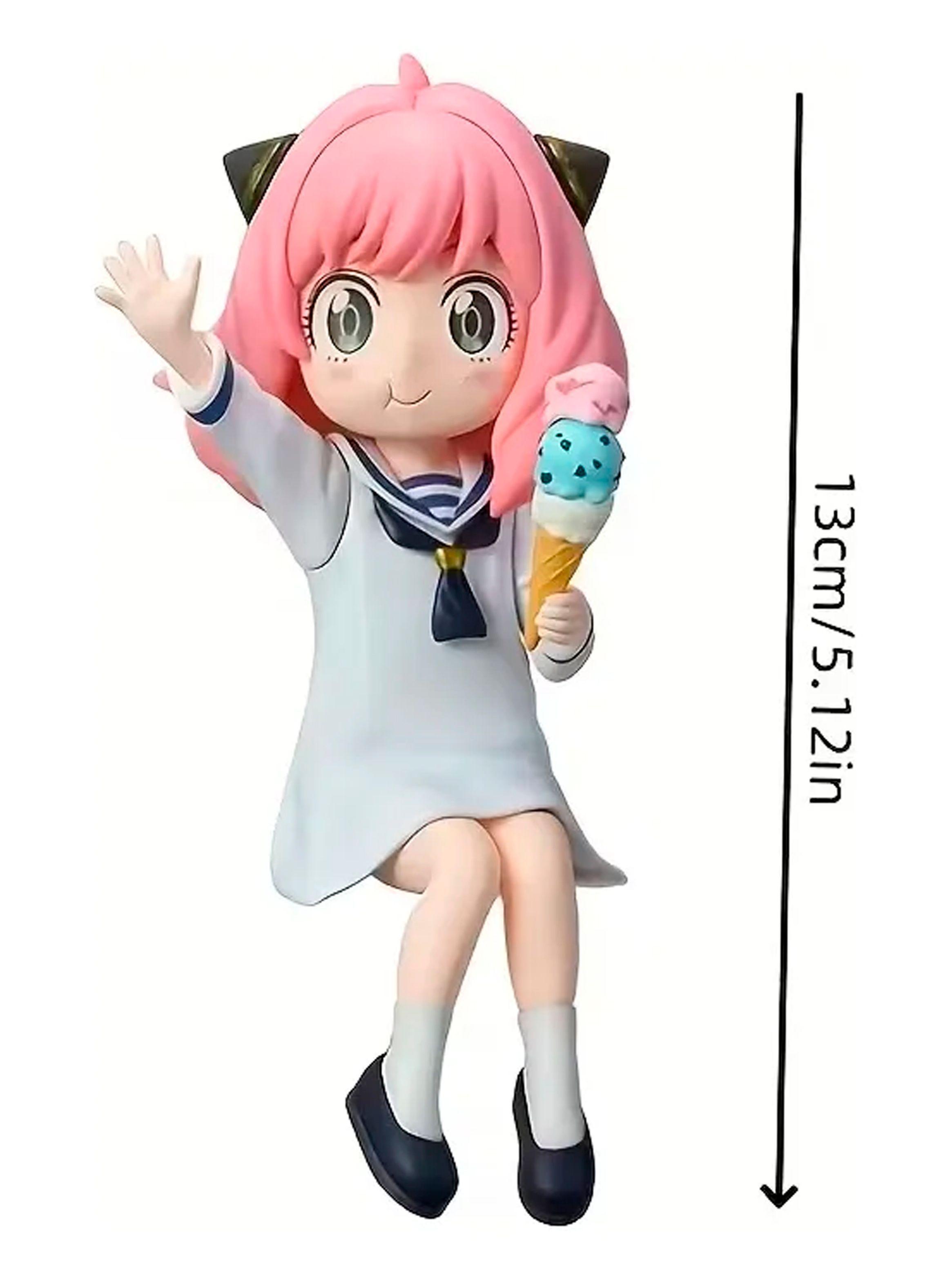 Figura Anya Forger Spy X Family Sentada Con Helado 13cm-4