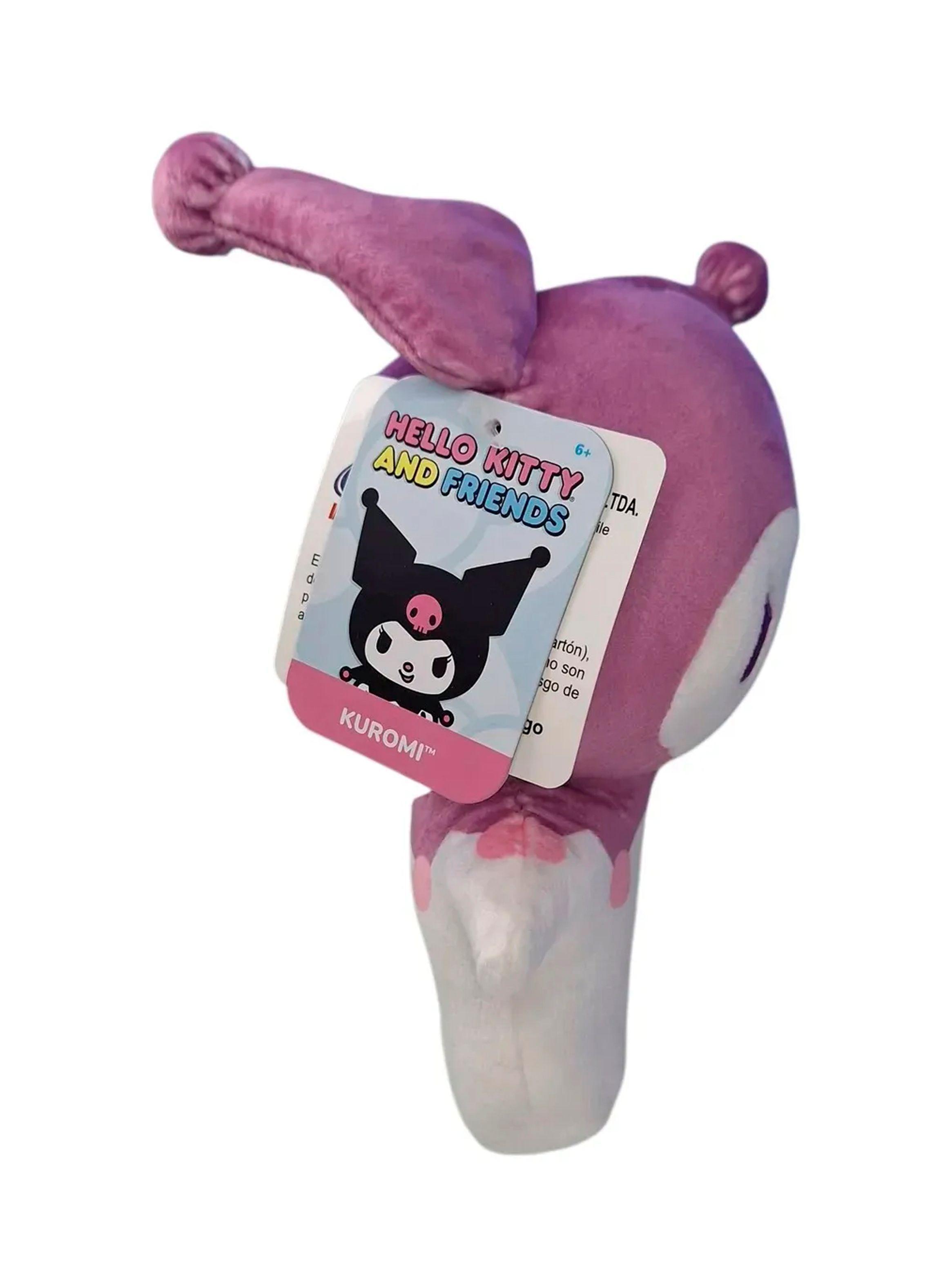 Peluche Kuromi 20 cm | Sanrio Original Hello Kitty and Friends-2