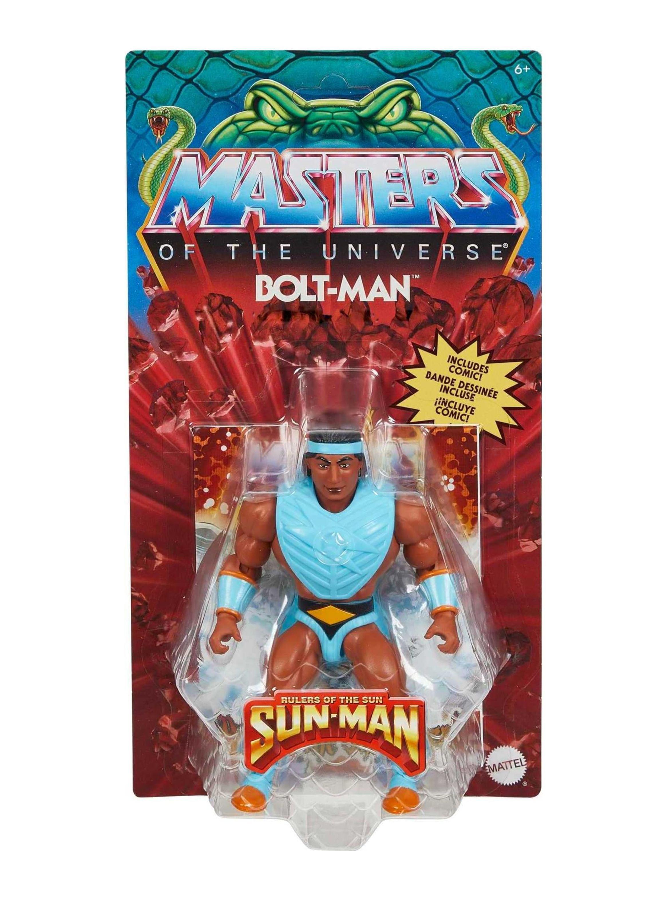 Figura Coleccionable Bolt Man Masters Of The Universe Origins MOTU de Mattel-5