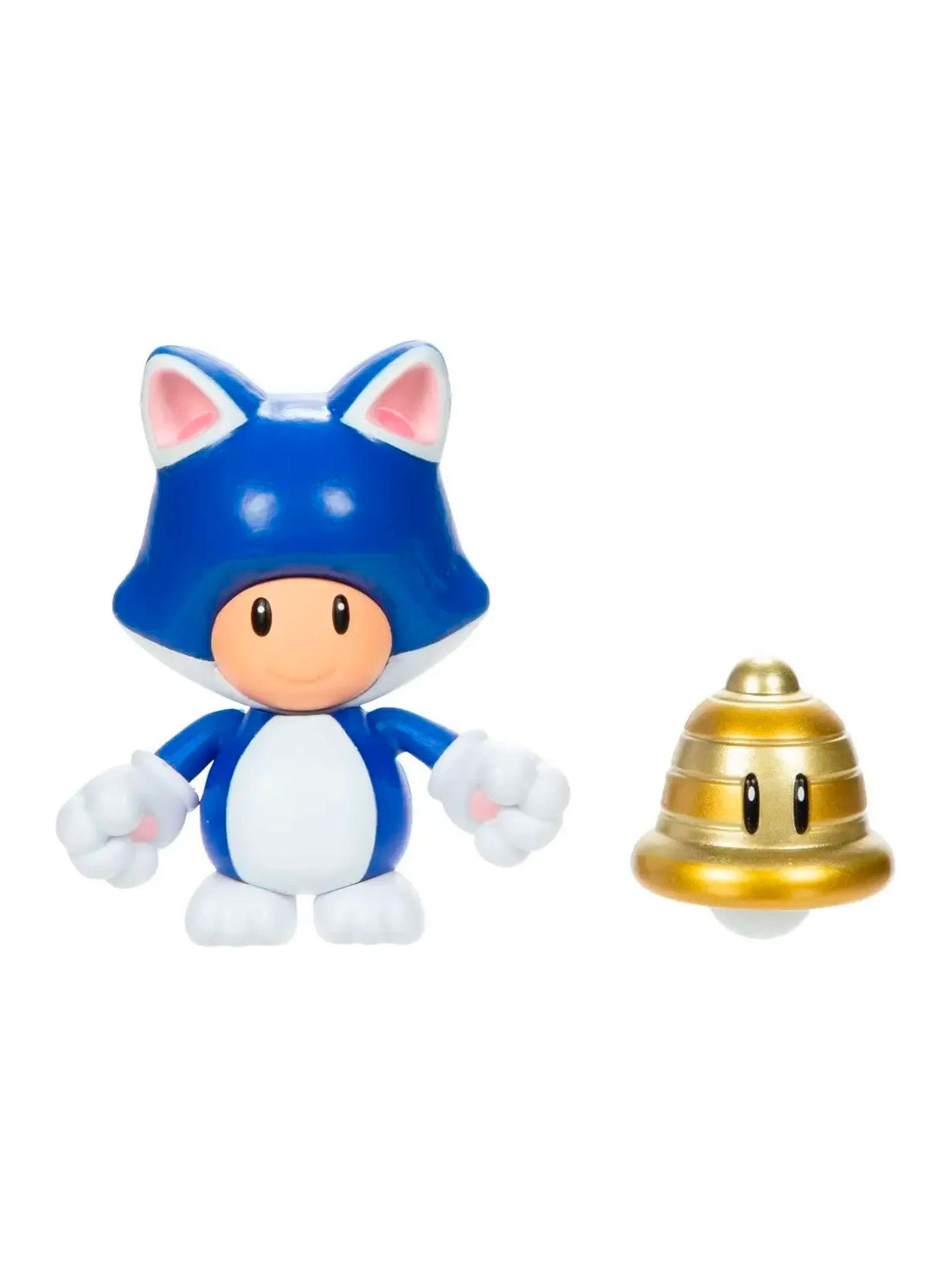 Figura Toad Felino Super Mario 10cm niños 3+-1