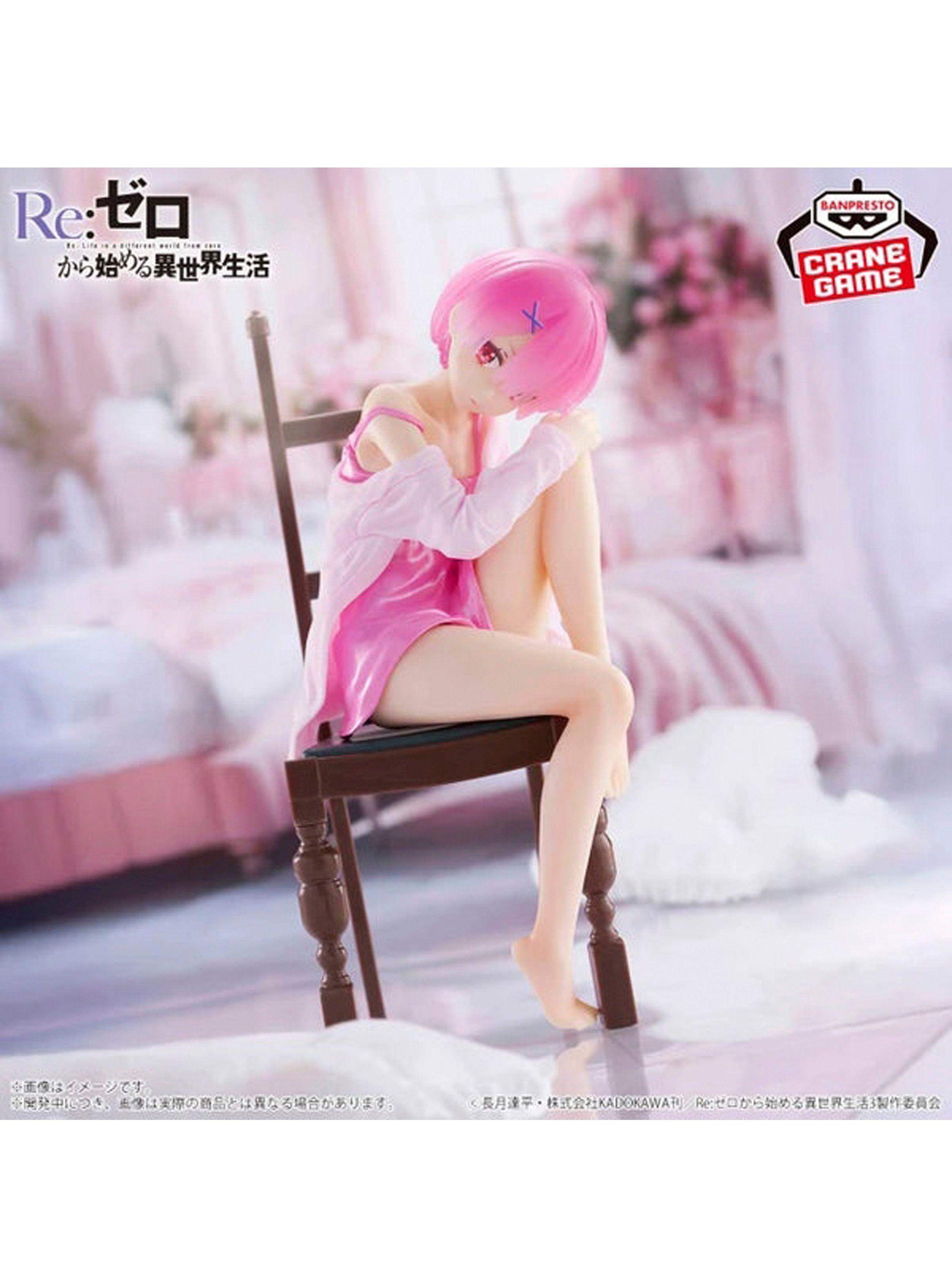 Figura Re zero Ram Relax Time Another Color Ver Banpresto-2