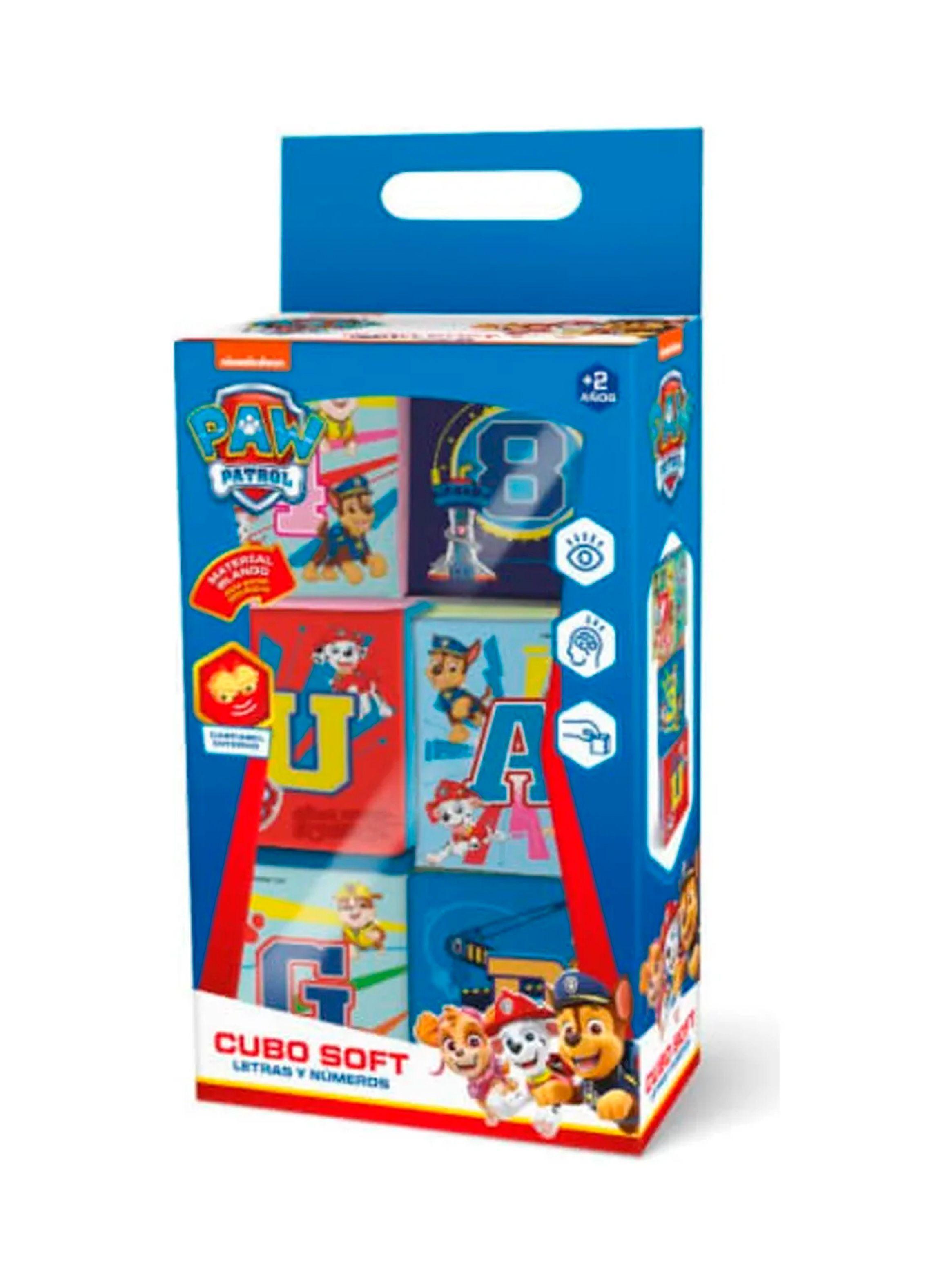 Cubo Soft Paw Patrol Letras y Números | Juguete Bebé-2