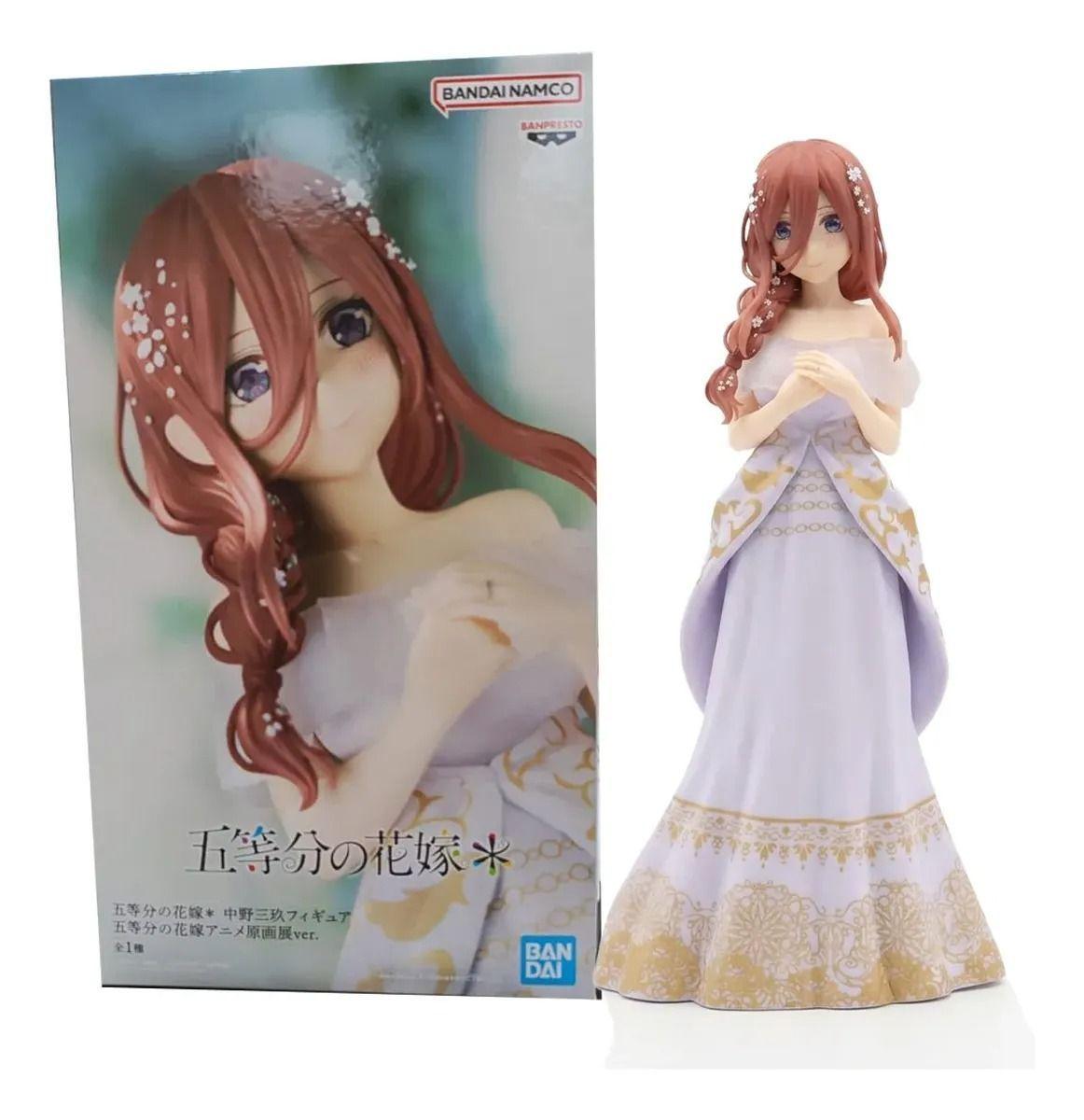Figura Miku Nakano Novia Las Quintillizas Bandai Original-0