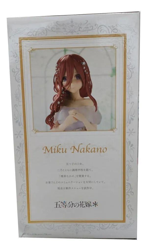 Figura Miku Nakano Novia Las Quintillizas Bandai Original-1