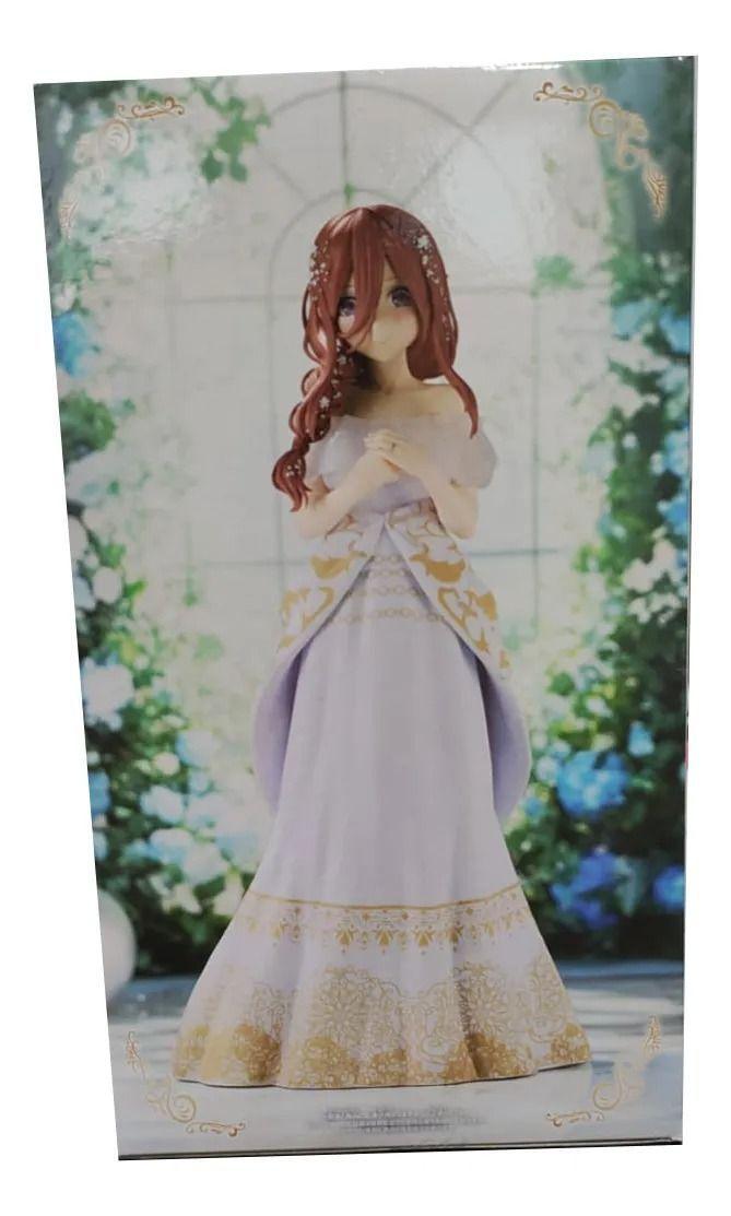 Figura Miku Nakano Novia Las Quintillizas Bandai Original-2