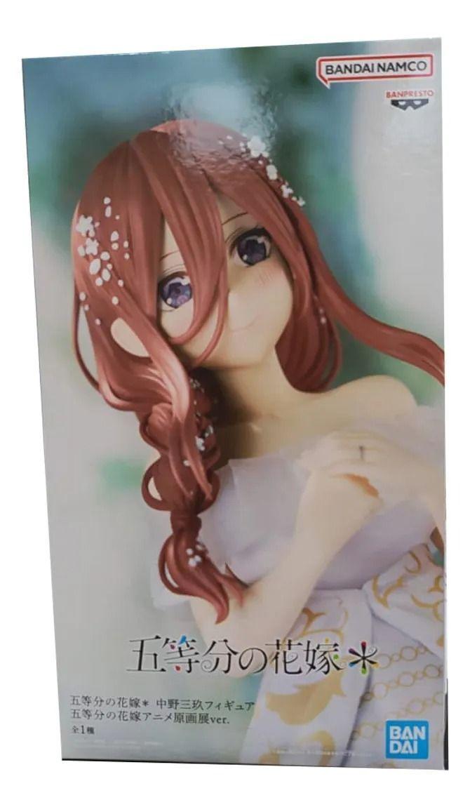 Figura Miku Nakano Novia Las Quintillizas Bandai Original-3