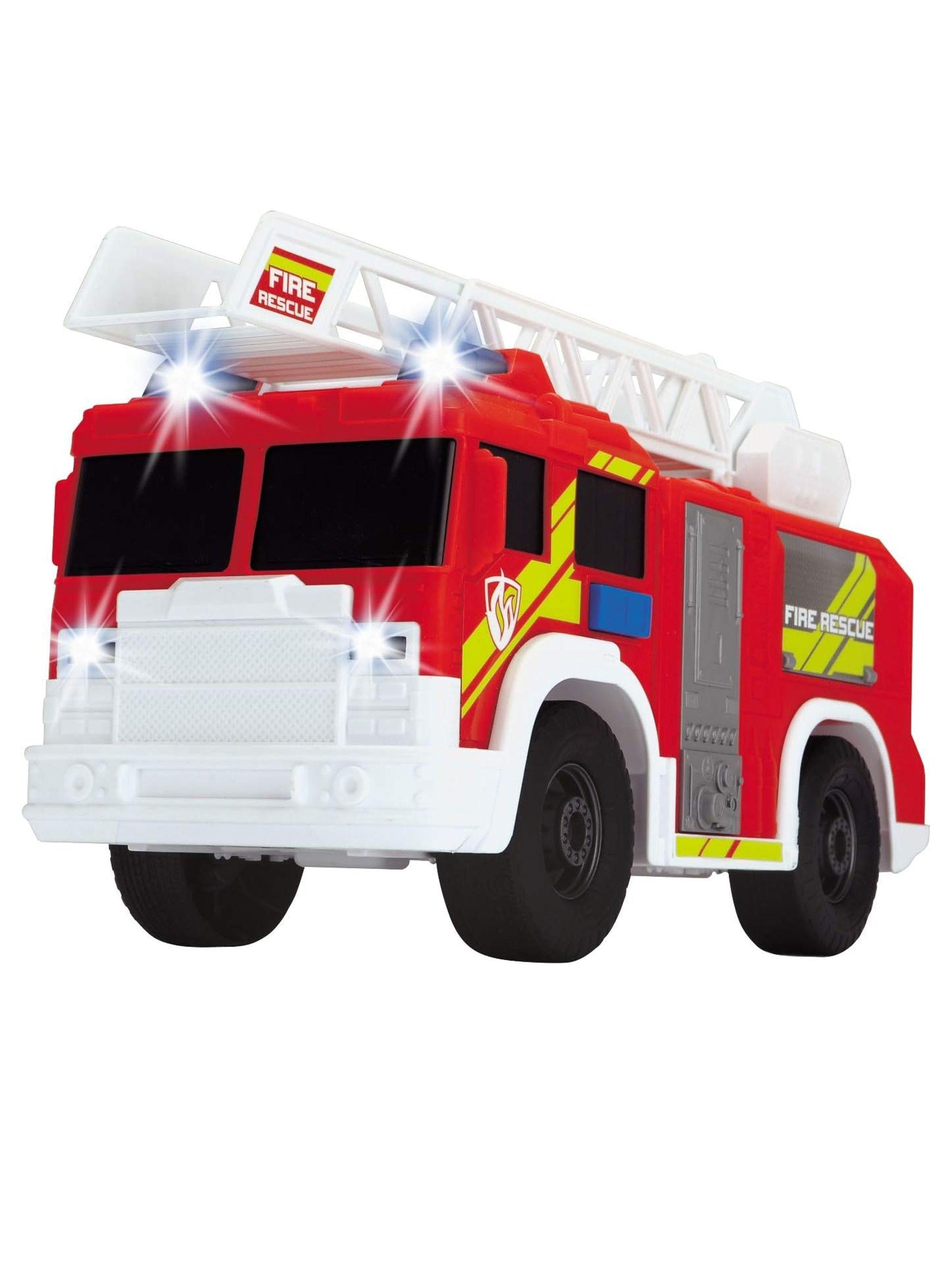 Vehículo de Emergencia Camión de Bomberos con Luces y Sonidos Mighty Fleet de Dickie Toys-2