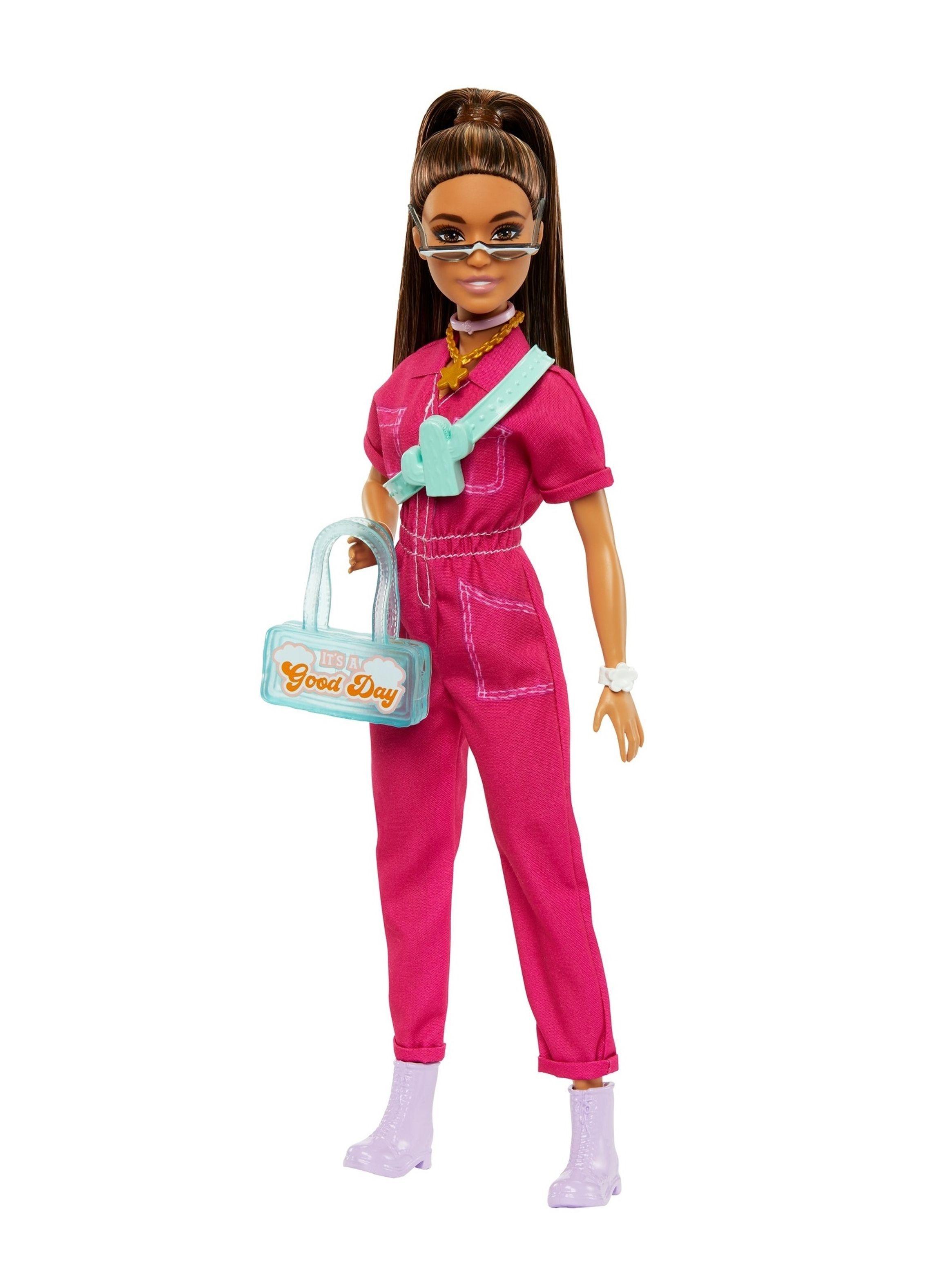 Barbie La Película Muñeca Traje Rosa-4
