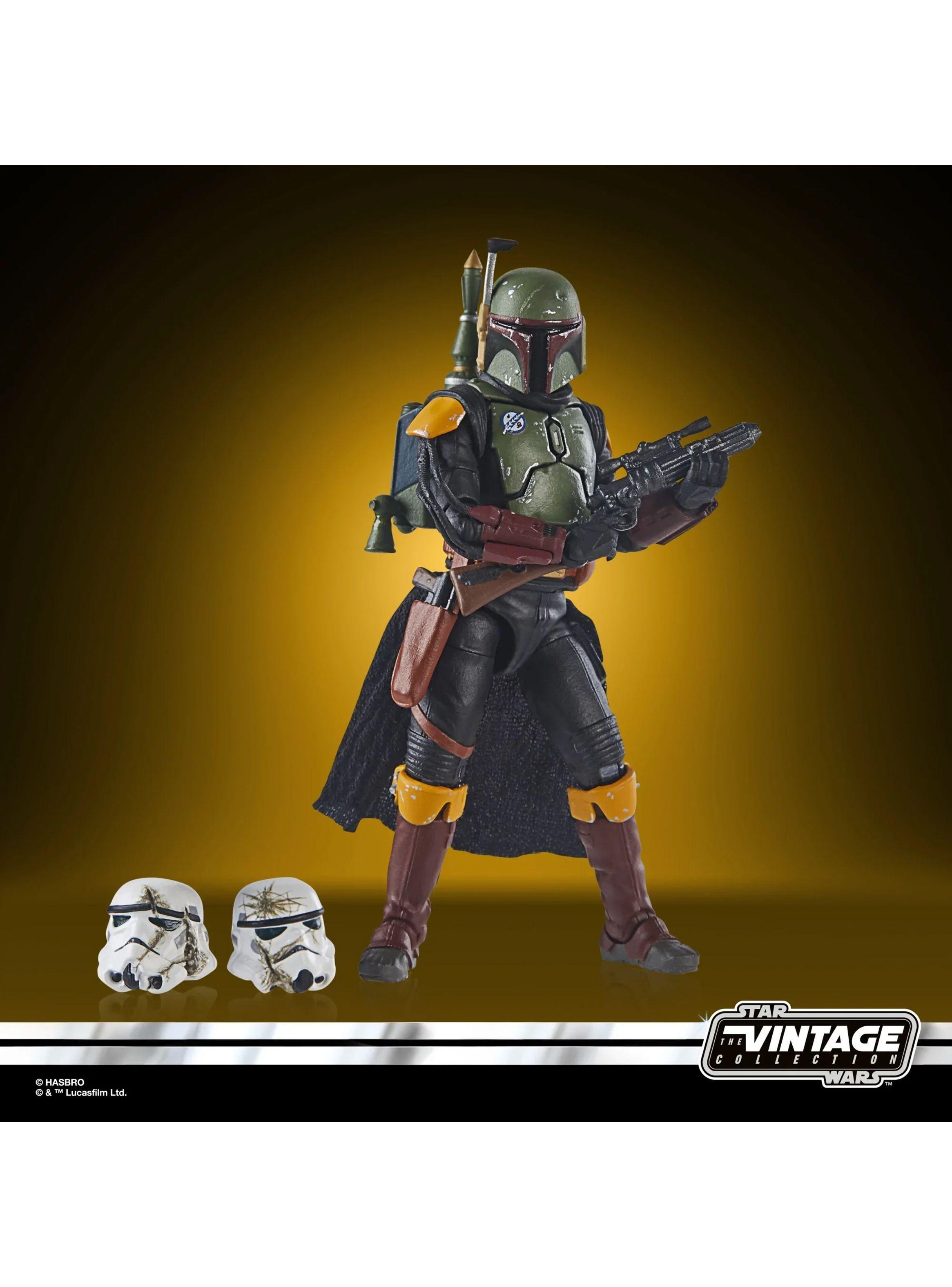 Figura De Acción Boba Fett The Book Of Boba Hasbro The Vintage Collection-3