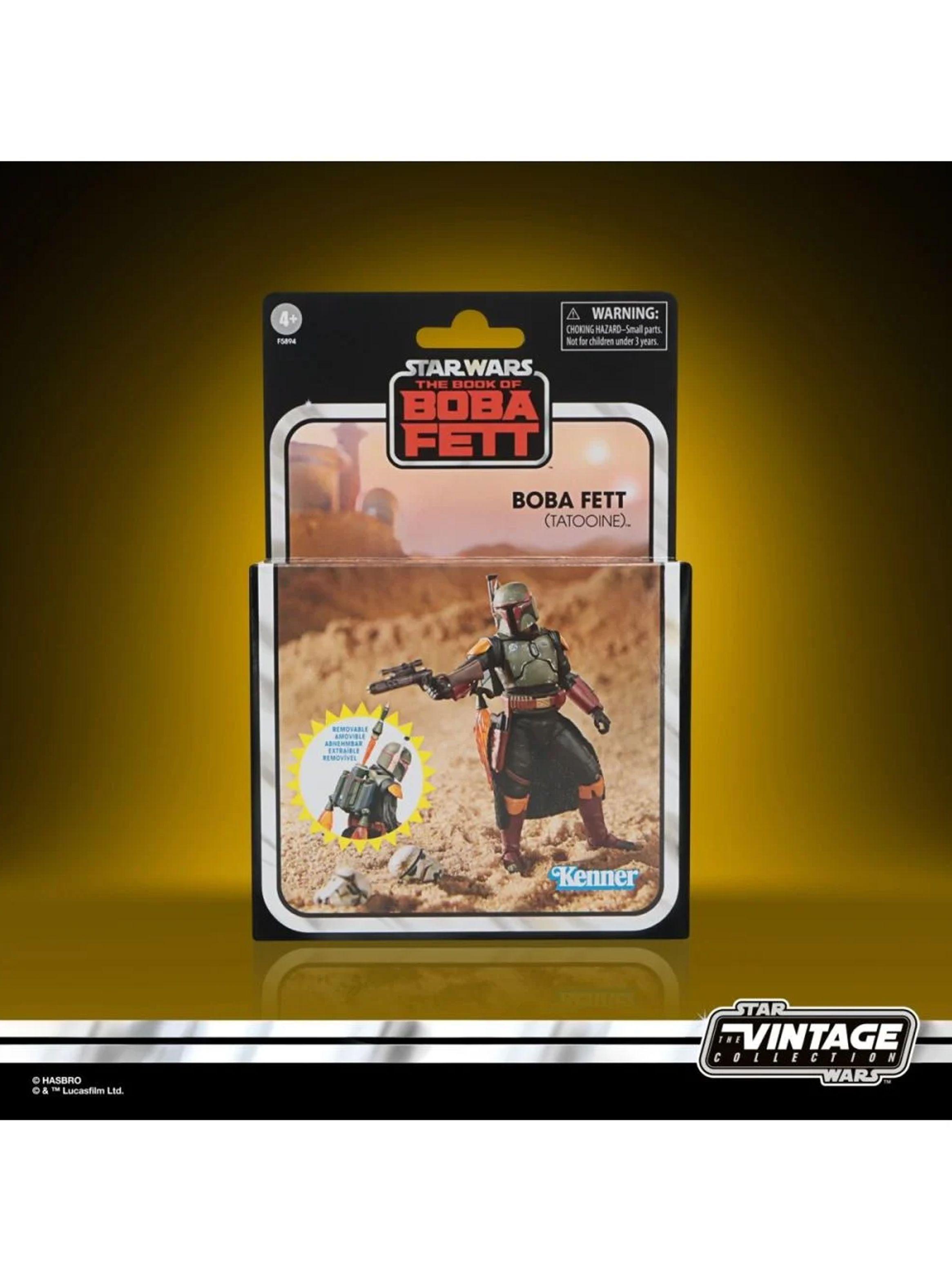 Figura De Acción Boba Fett The Book Of Boba Hasbro The Vintage Collection-4