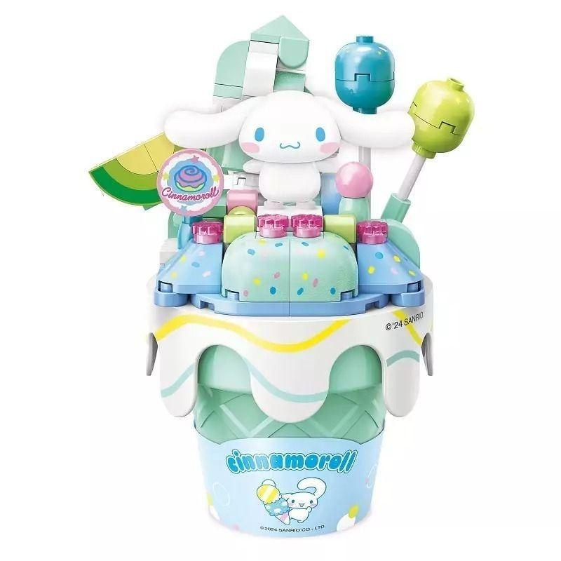 Figura Armable Cinnamoroll Helado Sanrio Bloques-2
