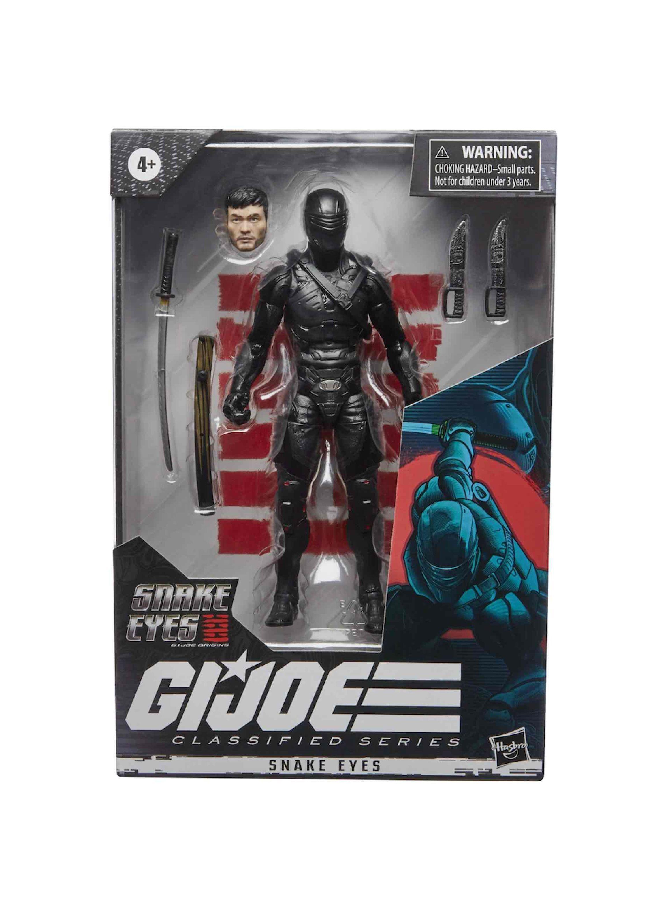 Figura De Acción Snake Eyes Gi Joe Classified Series 4 de Hasbro-4