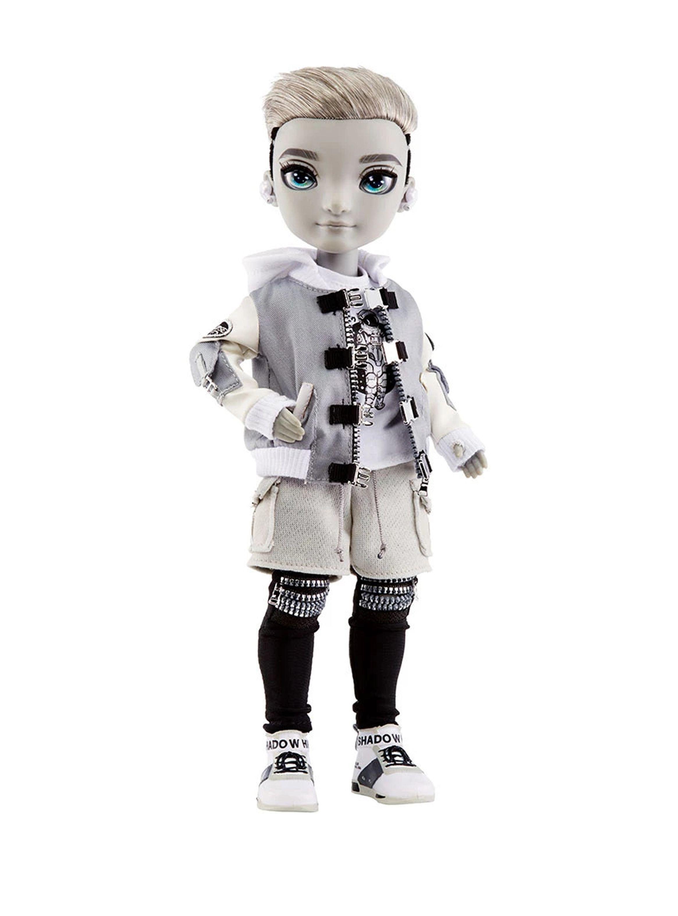 Muñeca Rainbow High Shadow Series Personaje Ash Silverstone Fashion Doll Con Mix & Match Outfits-4
