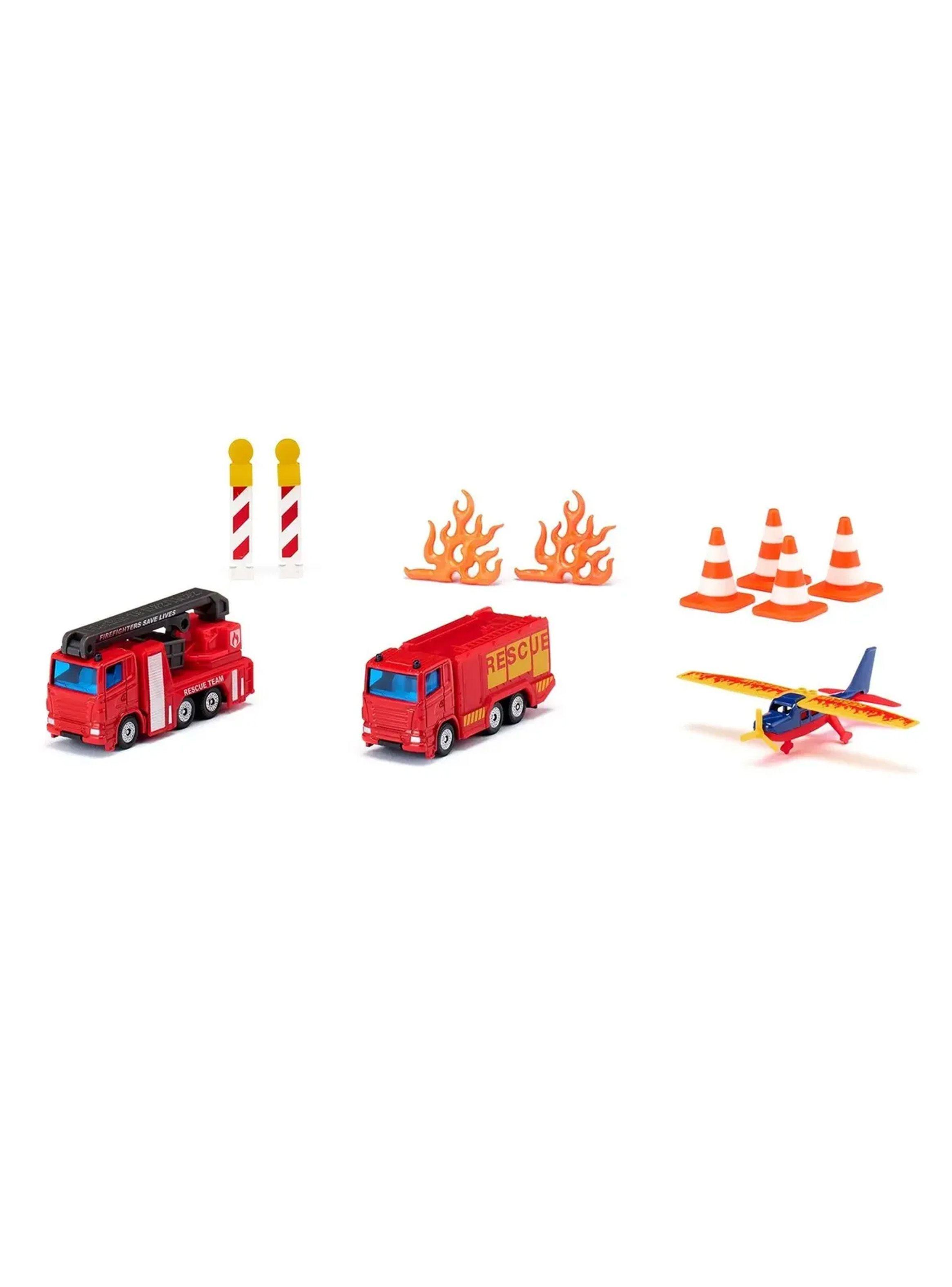 Camion Bomberos Siku Escala 1 87 Brigada Fuego Auto-5
