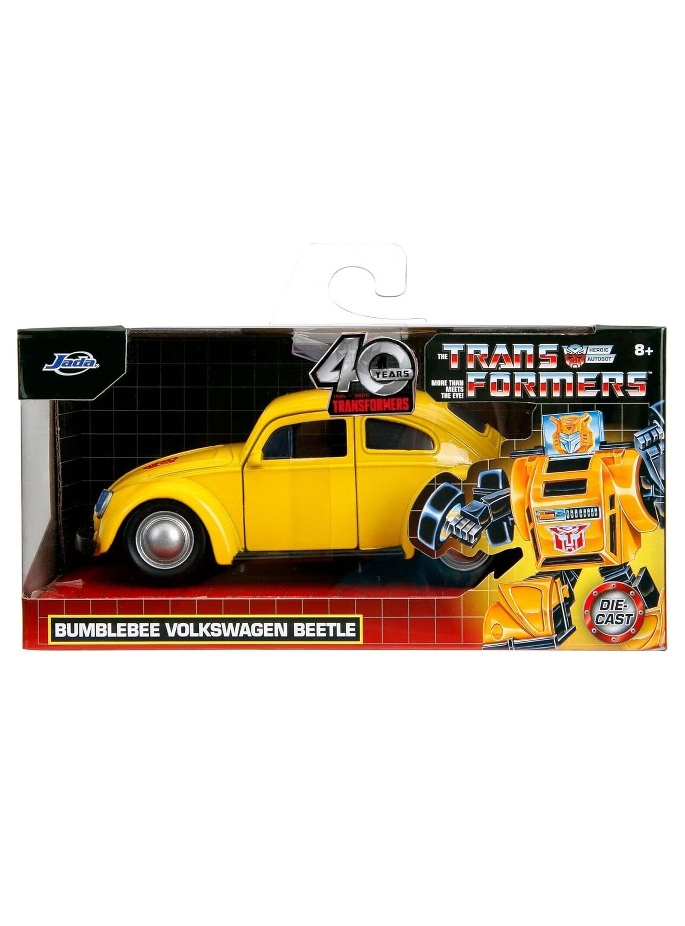 Auto Transformers Escarabajo Bumblebee Escala 1:32 de Jada-0