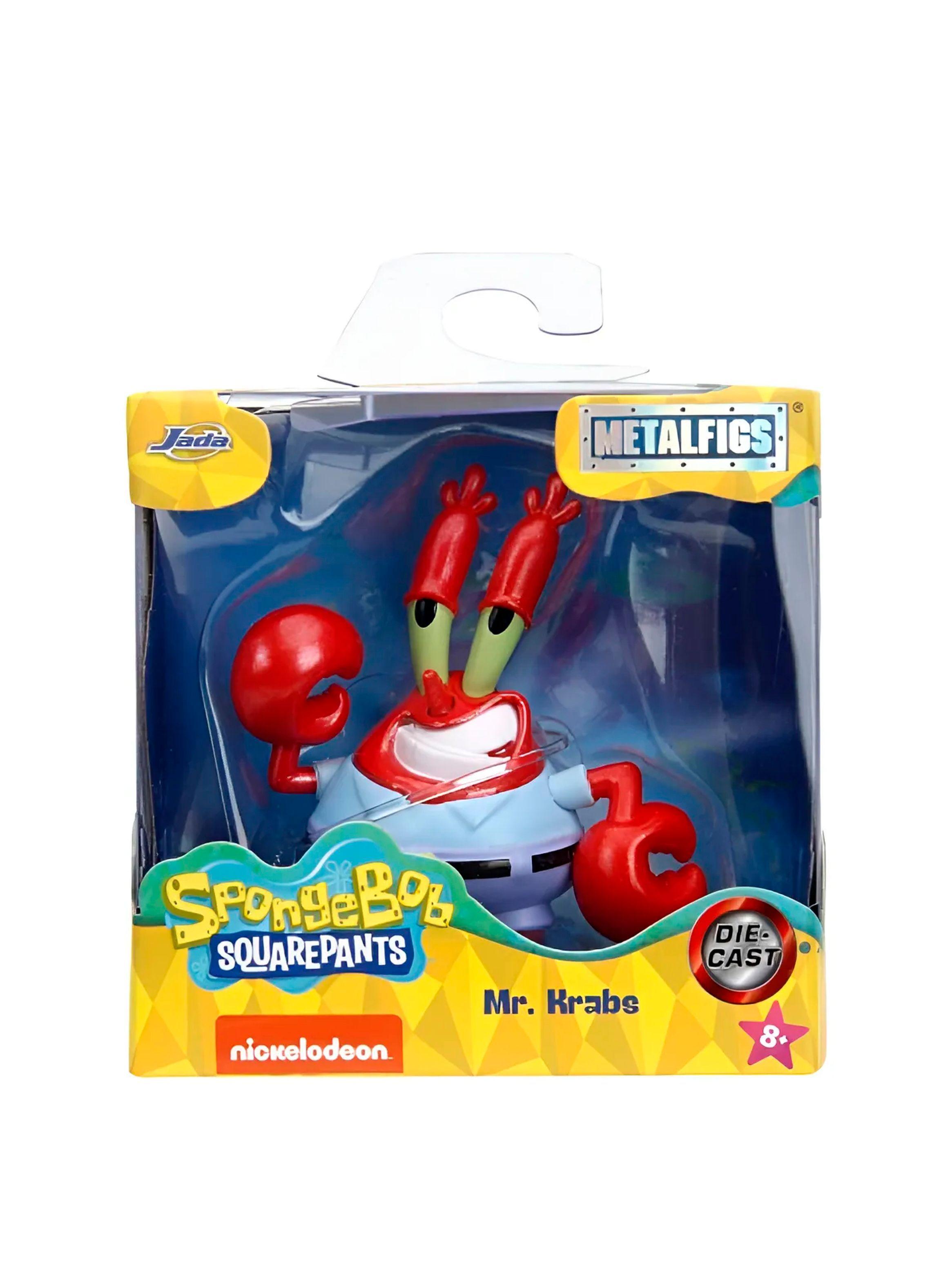 Figura Metálica Señor Cangrejo 10cm | Bob Esponja de Jada-2