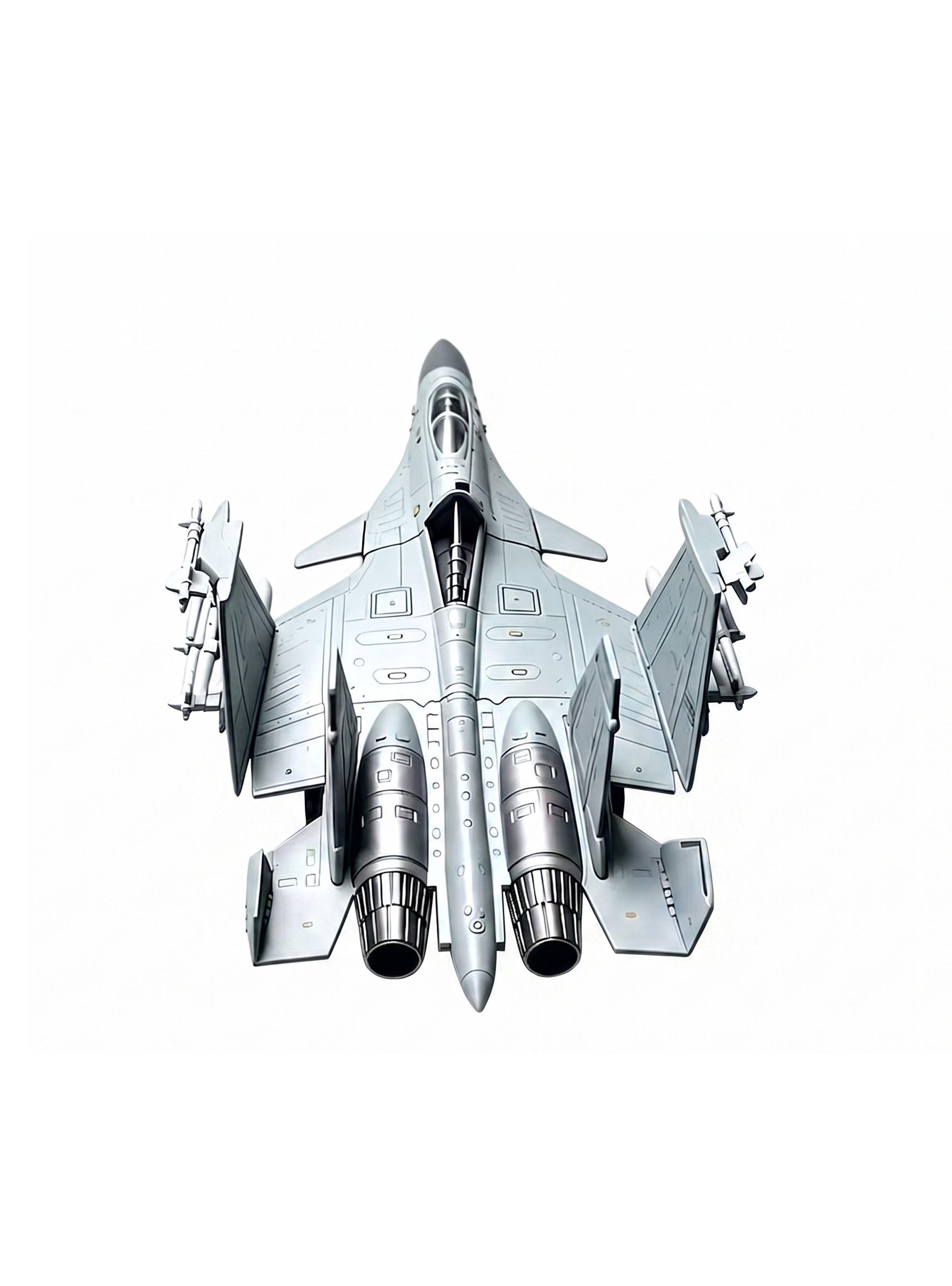 Modelo Avion Armable J-15 Escala 1:72 Alas Plegables Modelismo-2