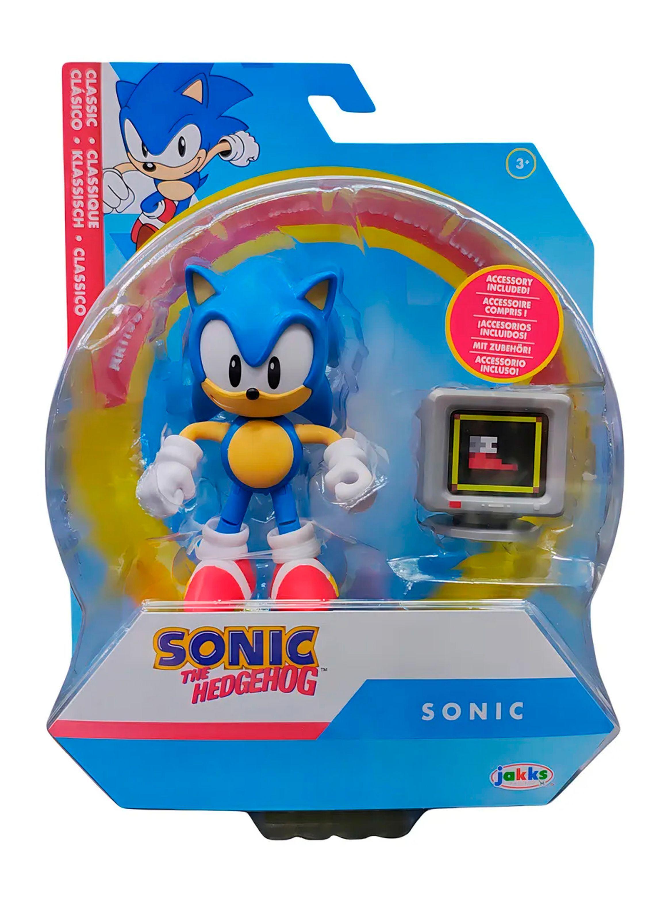 Figura Sonic The Hedgehog Articulada 10 cm con Monitor - Jakks Pacific-3