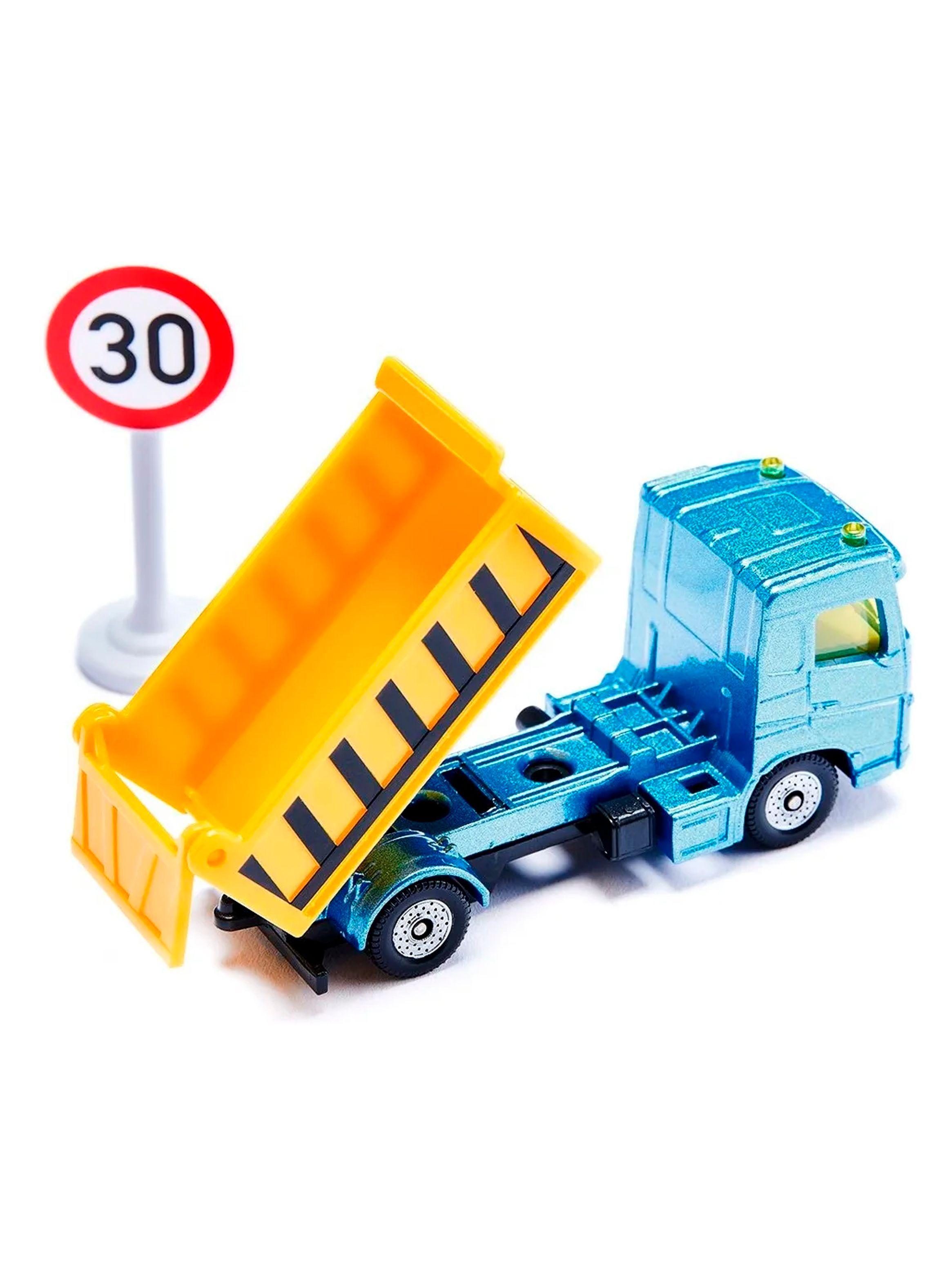 Set Construcción Siku: Camión, Cargador y Grúa | Metal 1:87-5