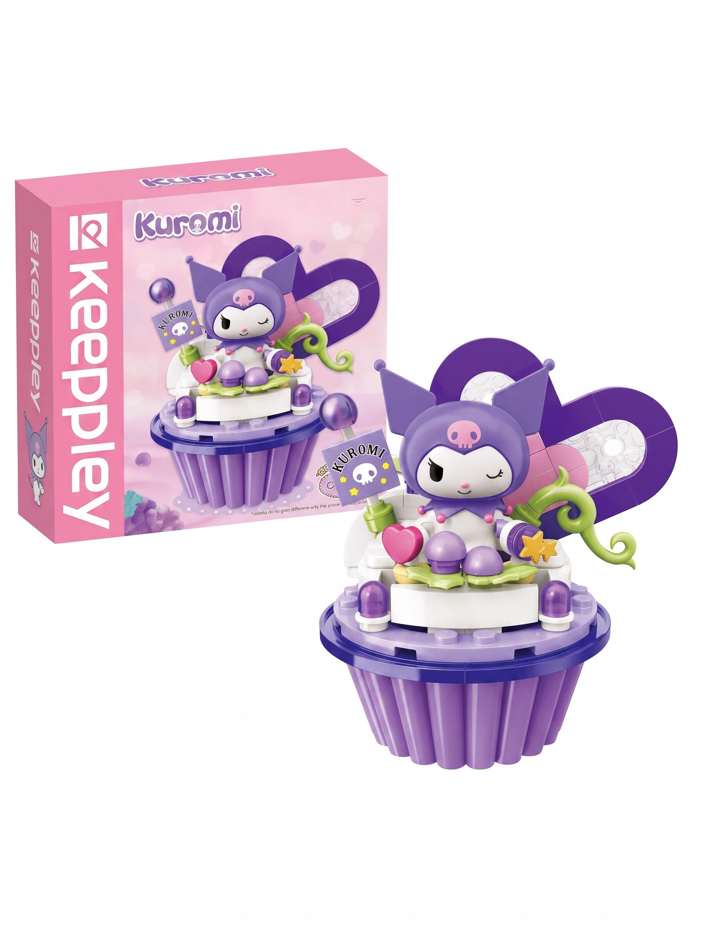 Figura Armable Kuromi Cupcake Sanrio Keeppley-0