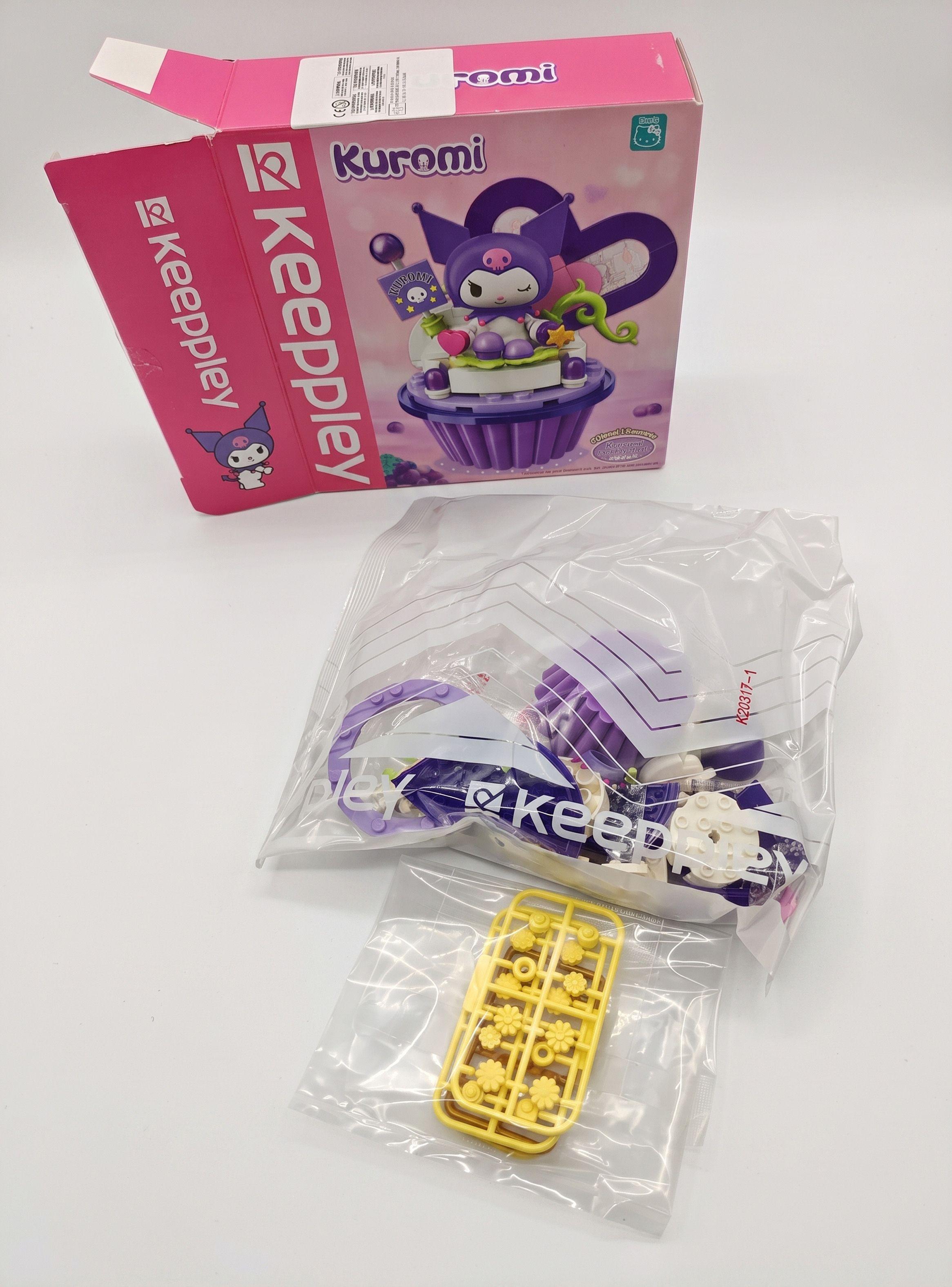 Figura Armable Kuromi Cupcake Sanrio Keeppley-3