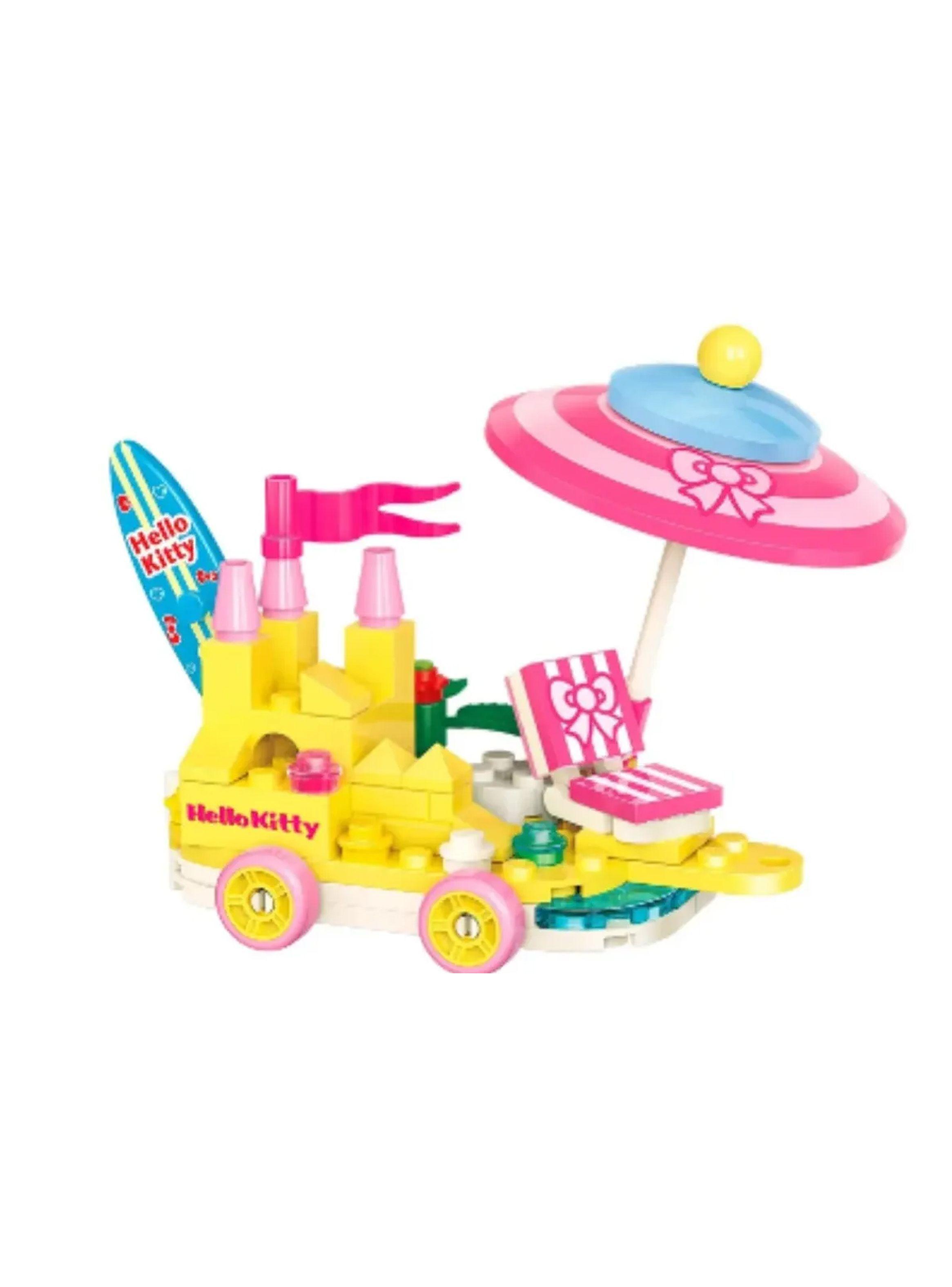 Figura Armable Hello Kitty Playa Sanrio Bloques-3