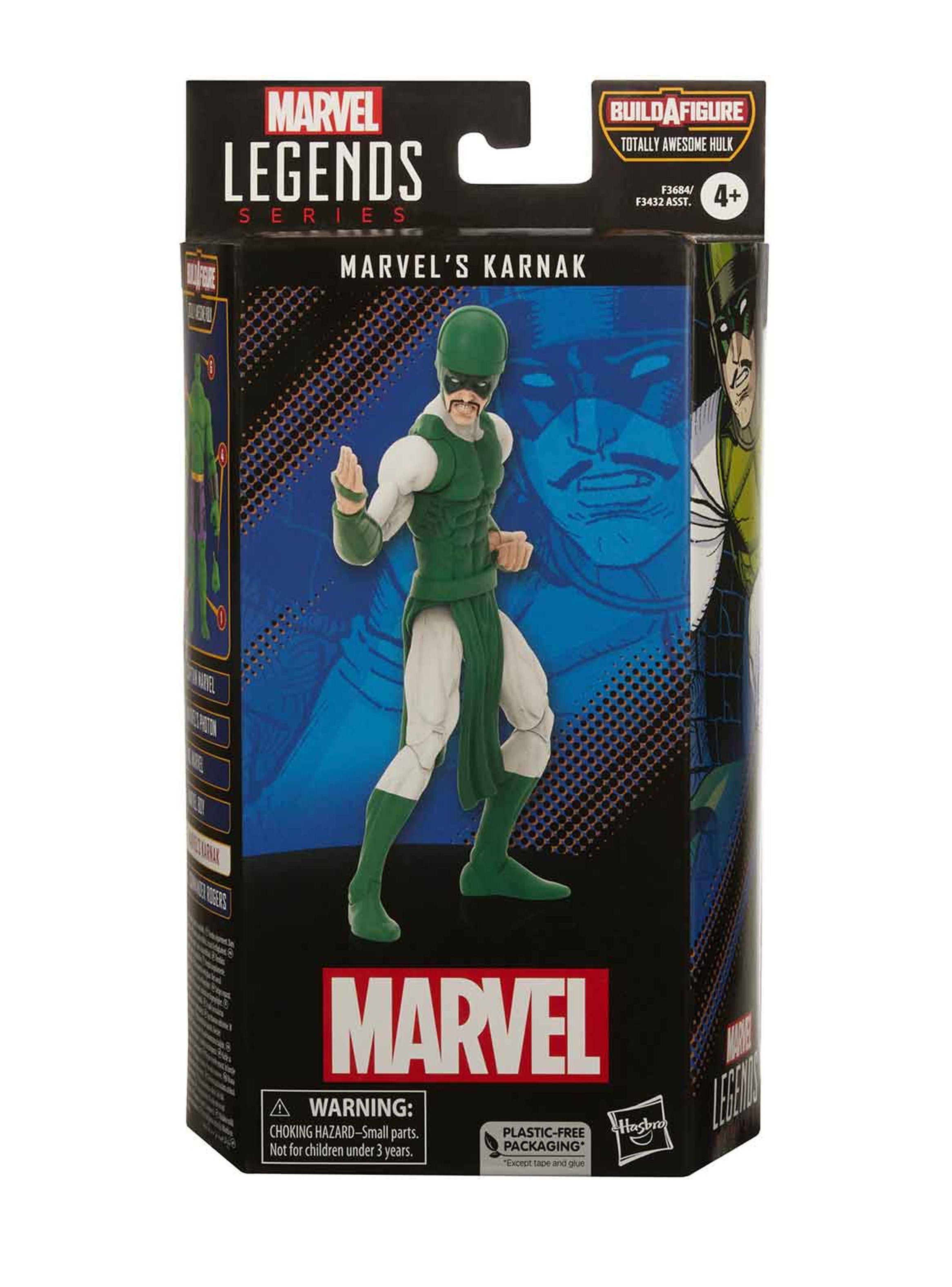 Figura de Acción Coleccionable Marvel Legends Series Karnak Cómics de Marvel de Hasbro-4
