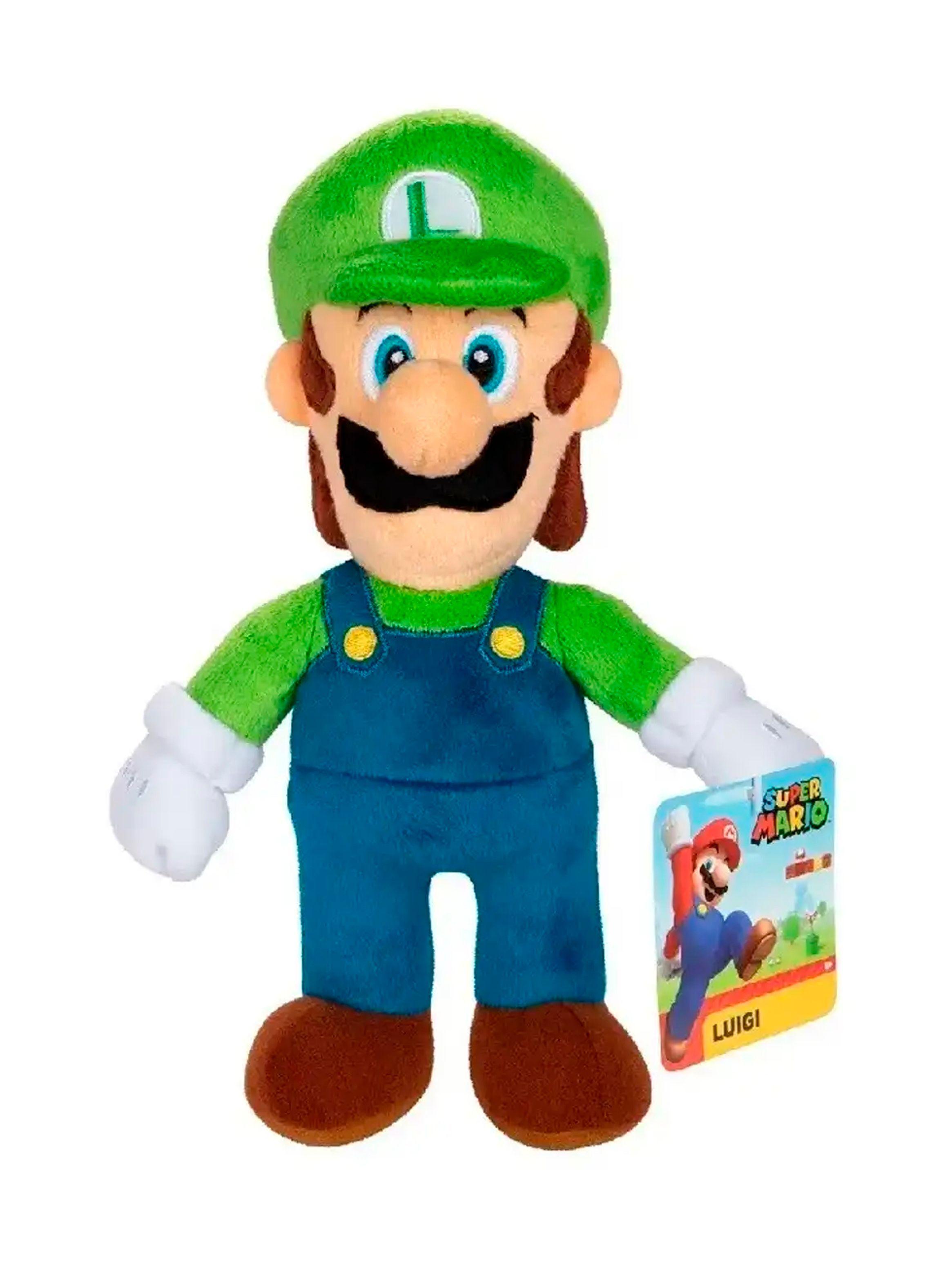 Peluche de Luigi 23 cm | Super Mario Oficial-0