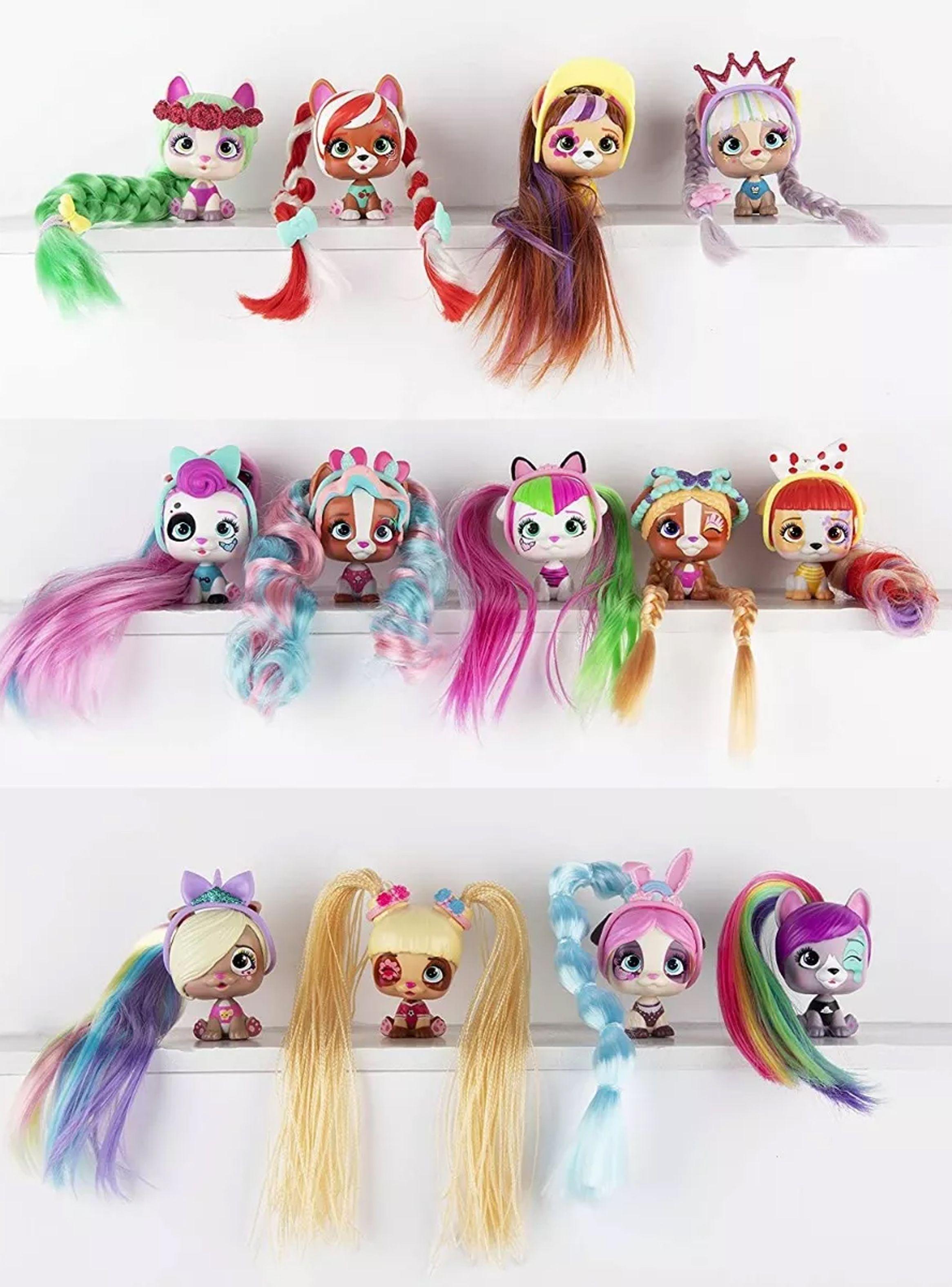 Figura Coleccionable Vip Pets Sorpresa Mini Fans Color Boos-3