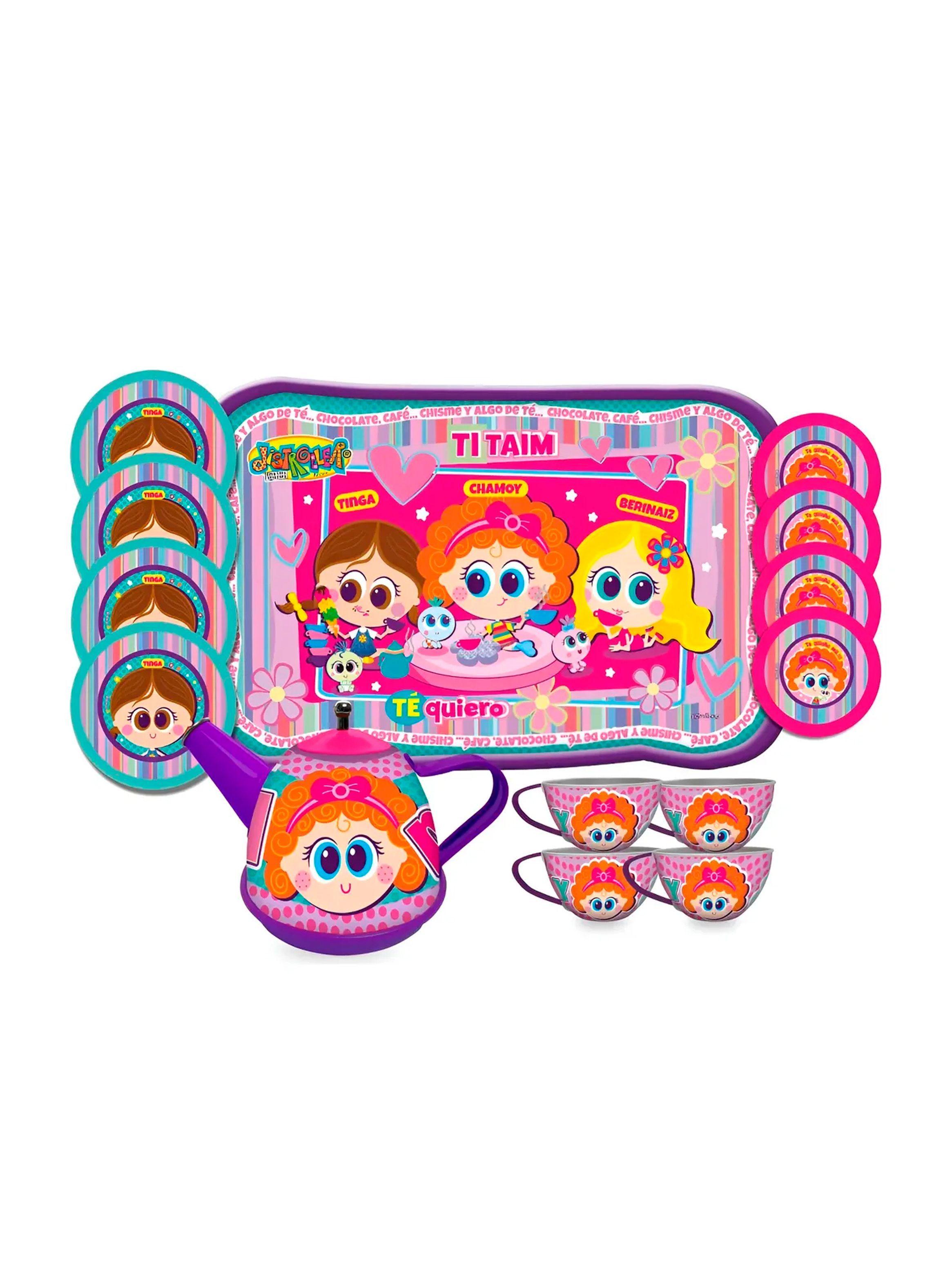 Juego Set De Te Infantil Para 4 Distroller 15 Pzs Original-2