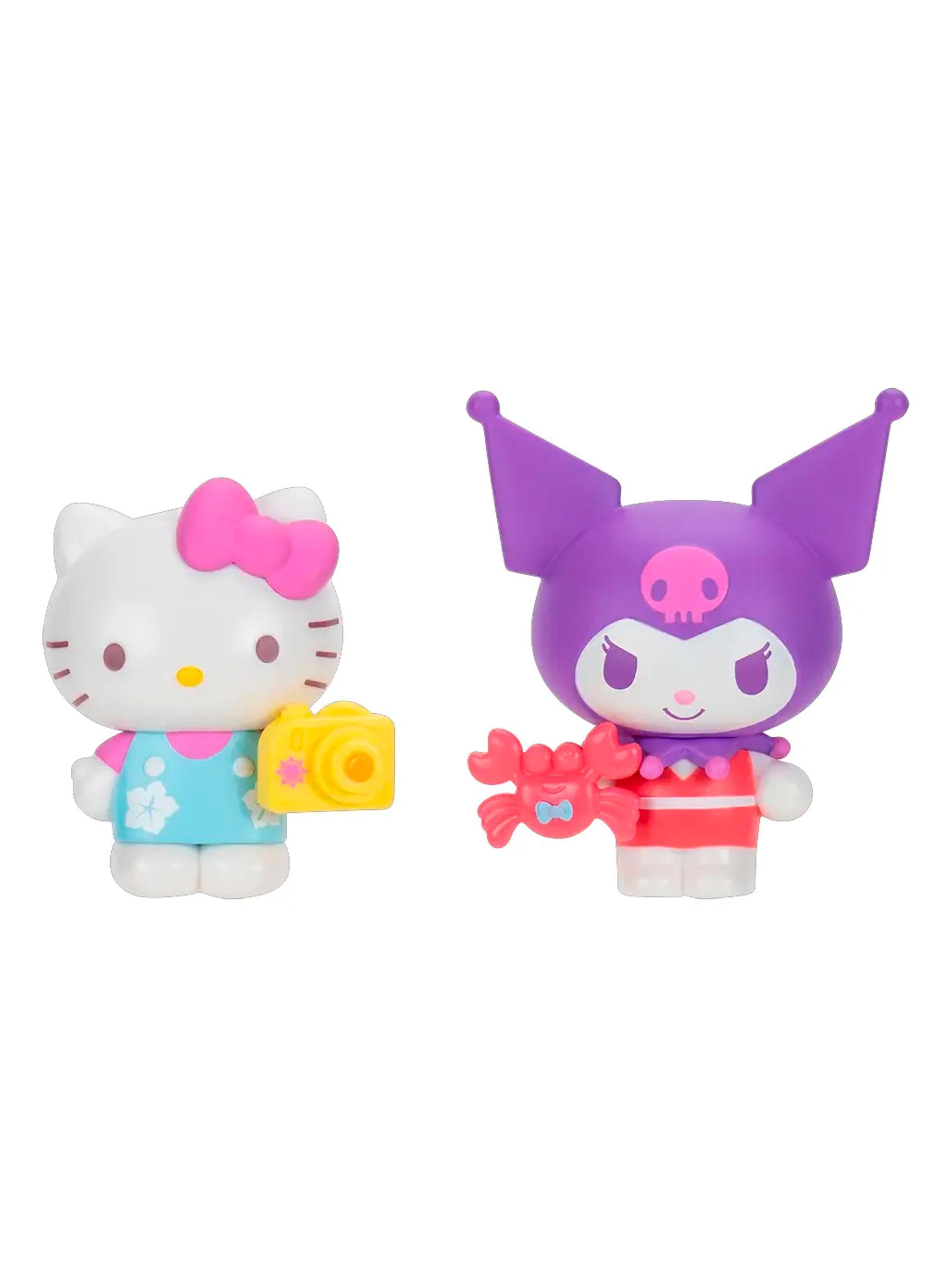 Pack 2 Figuras Hello Kitty y Kuromi | Sanrio Jazwares-1