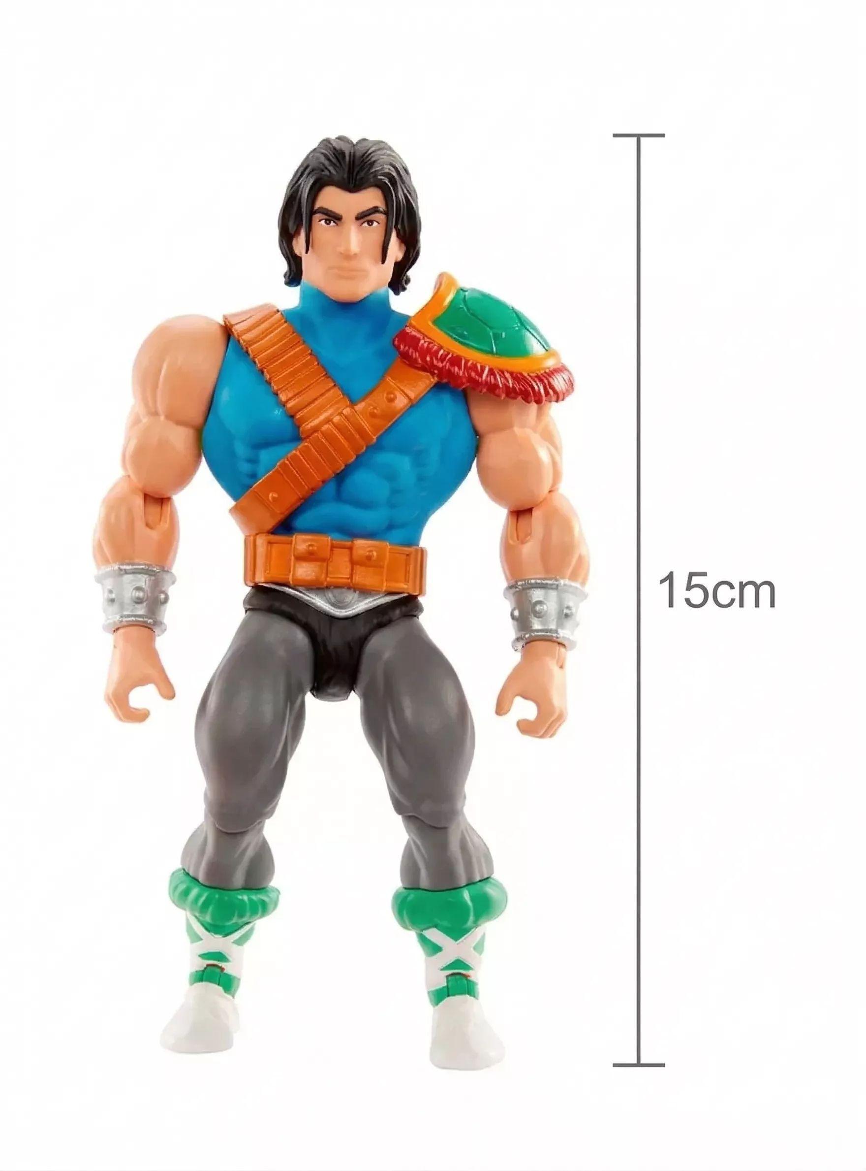 Figura Casey Jones Turtles Of Grayskull Motu Mattel-3