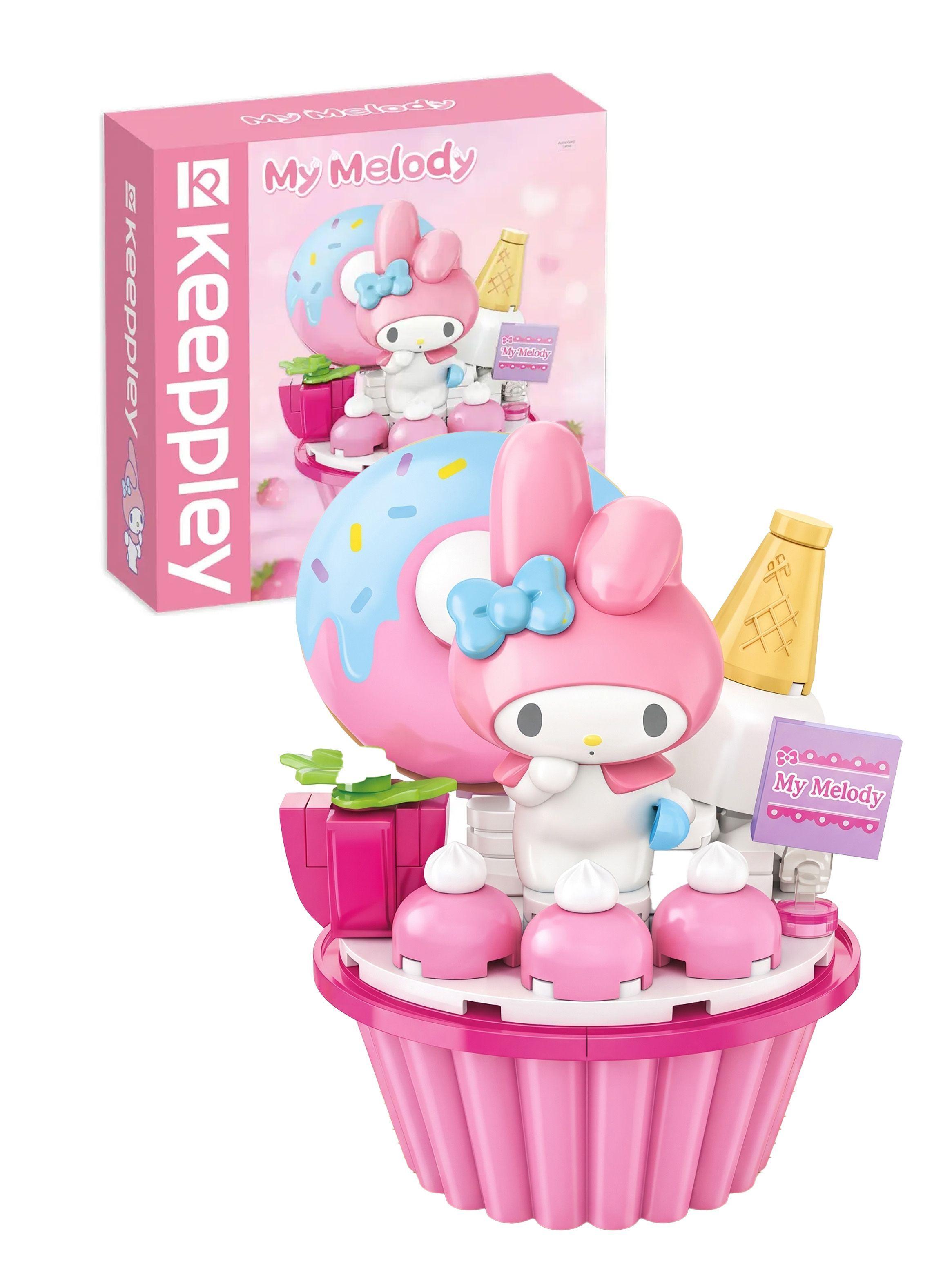 Figura Armable My Melody Cupcake Sanrio Bloques-0