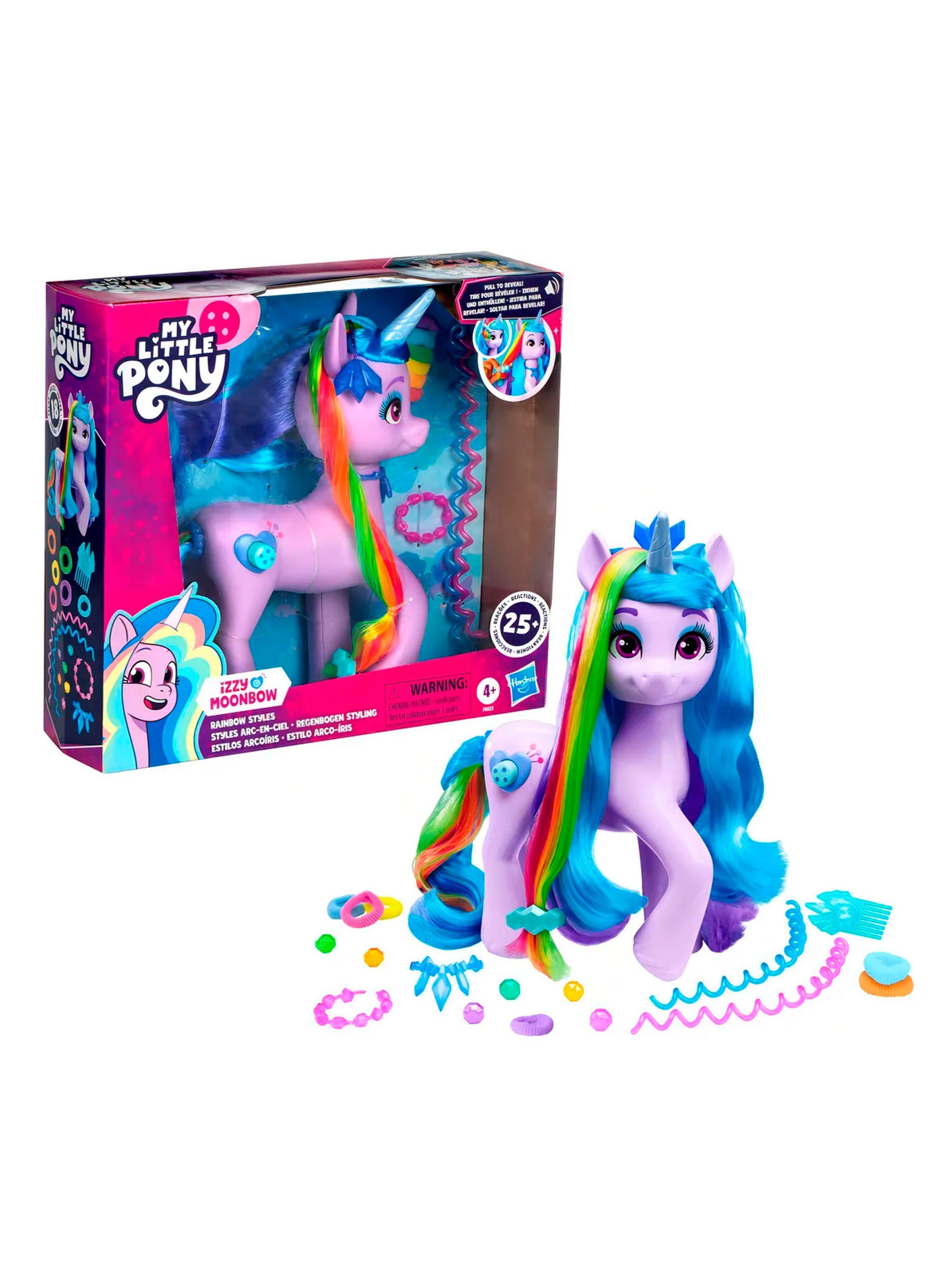 My Little Pony Izzy Moonbow Estilos Arcoíris | Revela el Color-0
