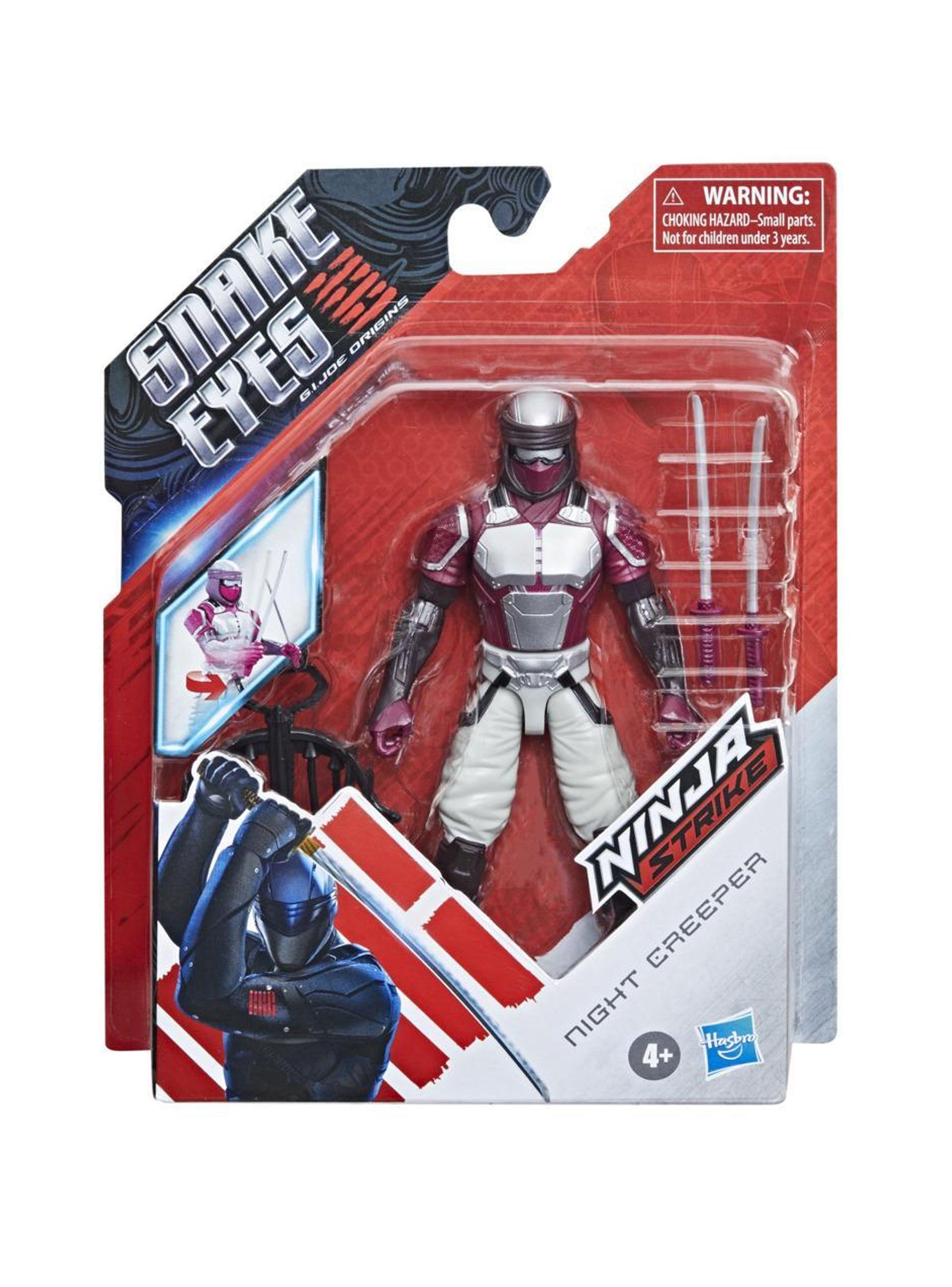 Figura de Acción Coleccionable Night Creeper Snake Eyes G.i. Joe Origins de Hasbro-2
