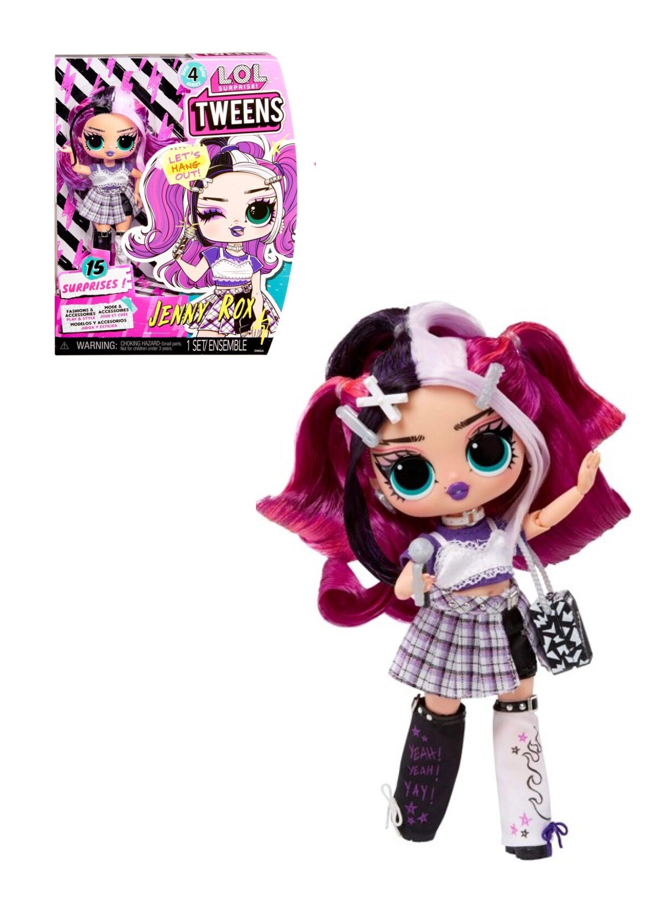 Muñeca Jenny Rox Tweens Series 4 Fashion Lol Suprise de MGA Entertainment-0