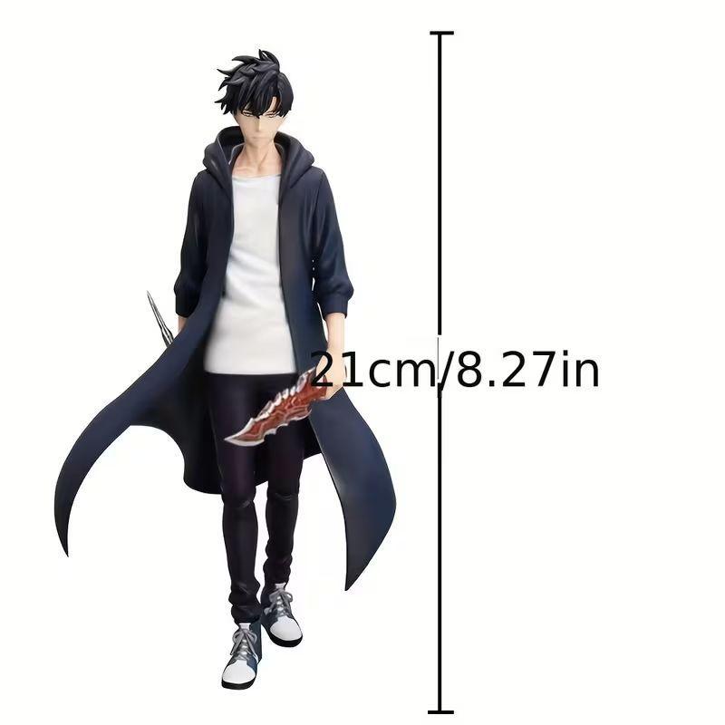 Figura Sung Jin Woo Anime Solo Leveling 22 Cm Genérica-2