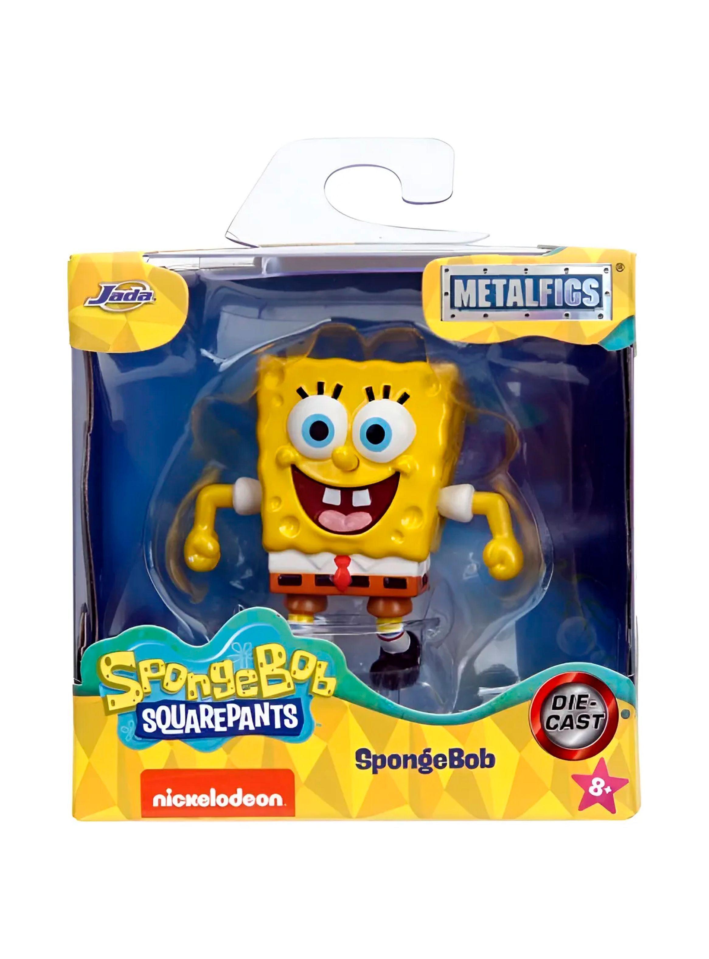 Figura Metálica Bob Esponja 10cm | Jada Metals Die-Cast-2