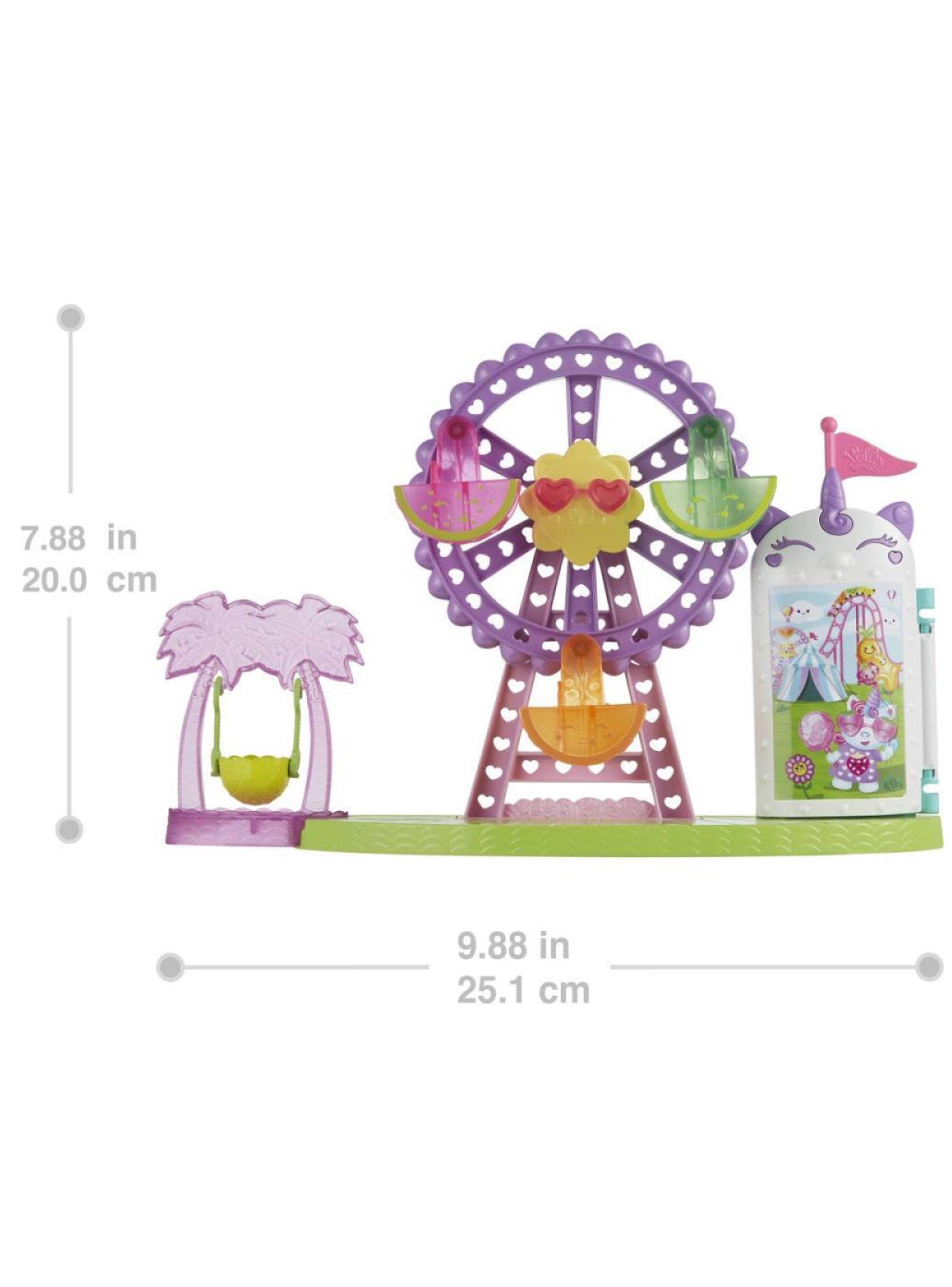 Muñeca Polly Pocket Set De Juego Carnaval De Bocadillos Tropicales de Mattel-3