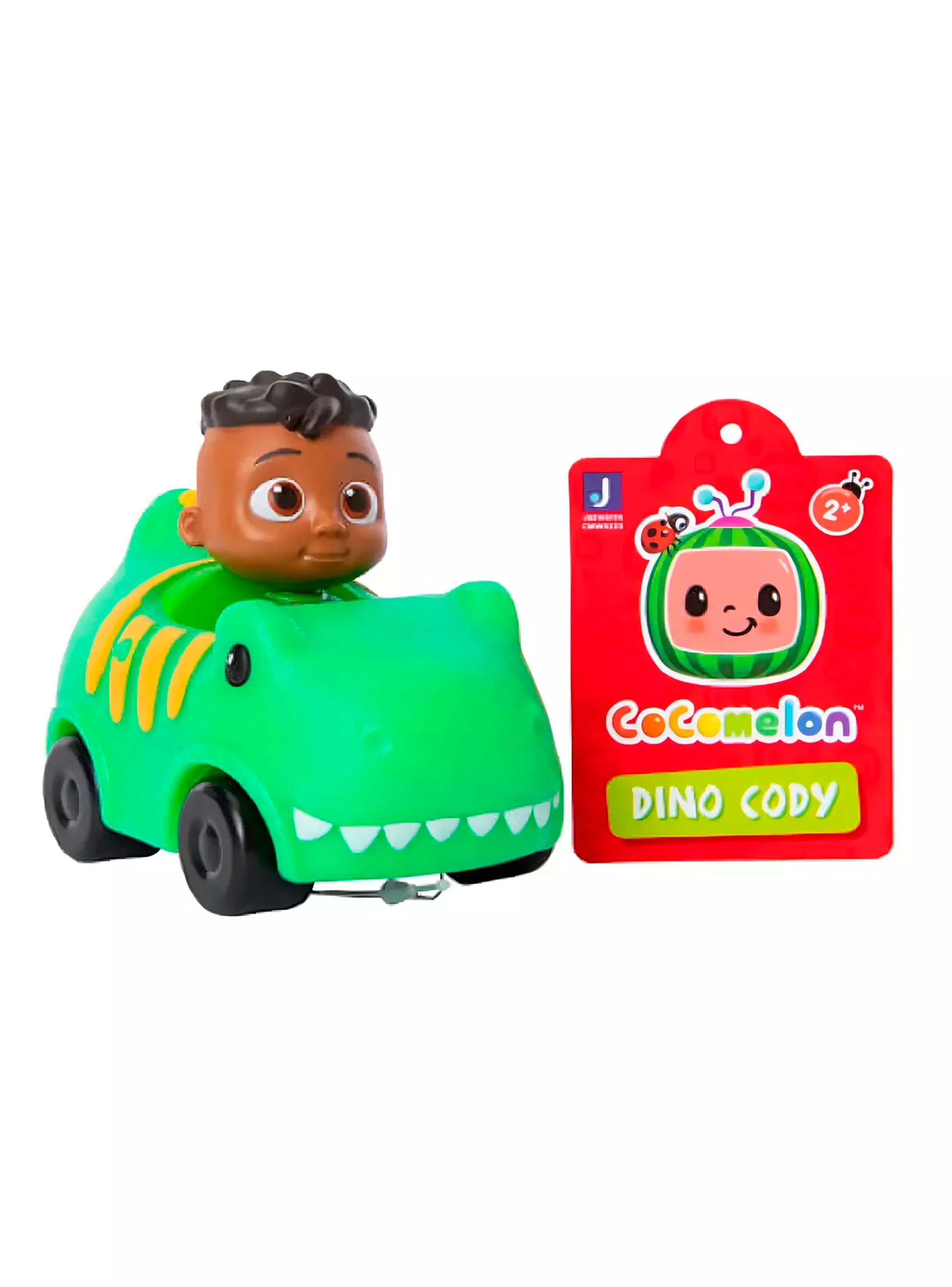 Auto Dinosaurio Cocomelon Cody Vehiculo Mini 10cm niños 18m+-2