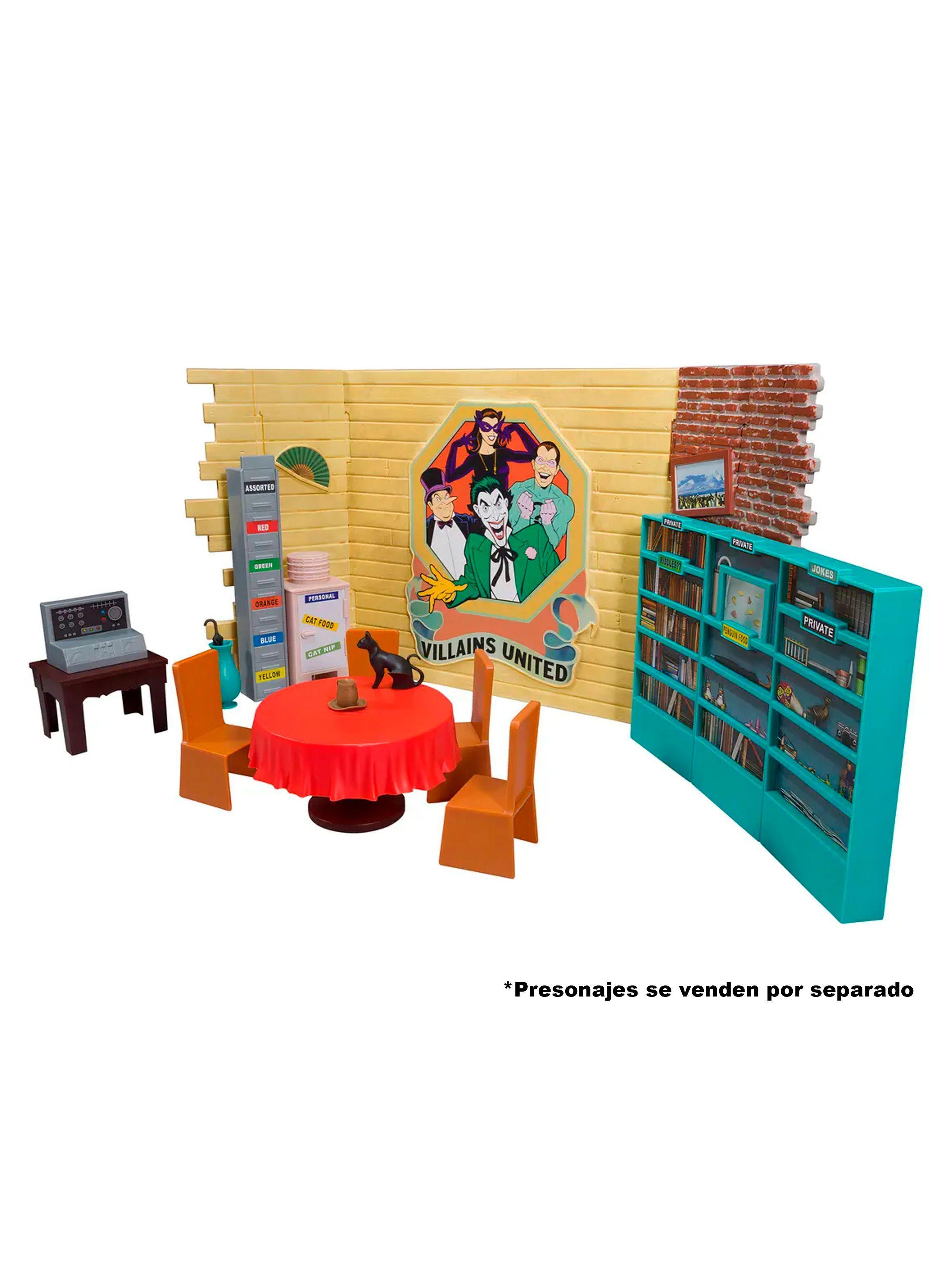 Set Diorama Guarida De Villanos Retro Batman Mcfarlane DC-2
